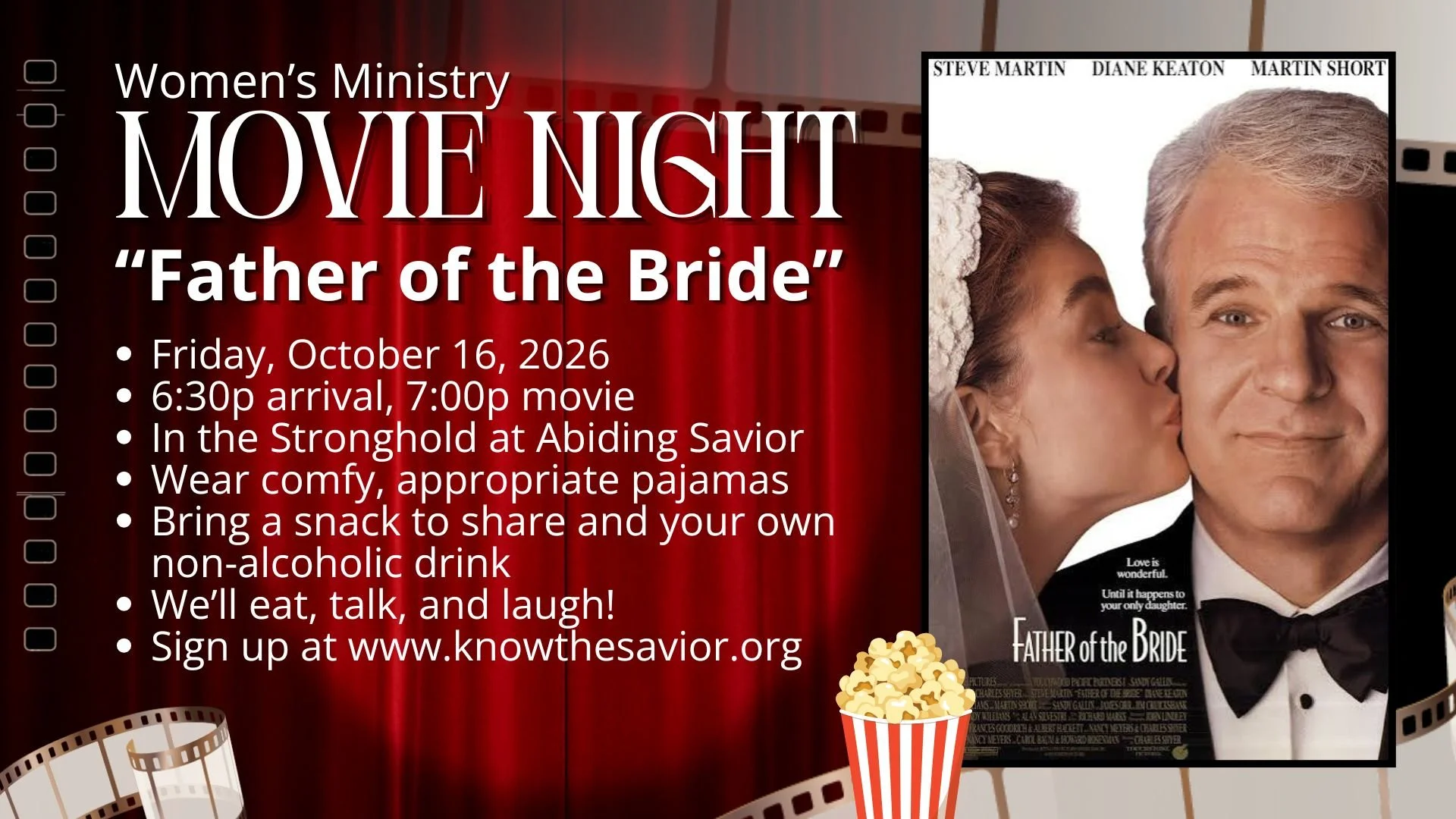 Women's Ministry Movie Night