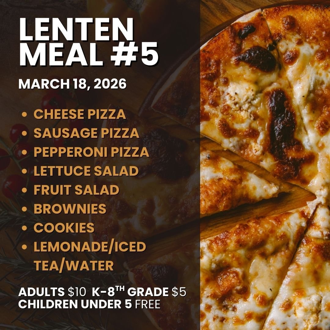 Lenten Dinner #5 - 3/18/26