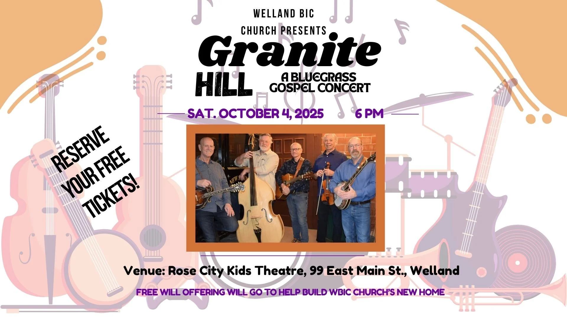 FREE Granite Hill Bluegrass Concert