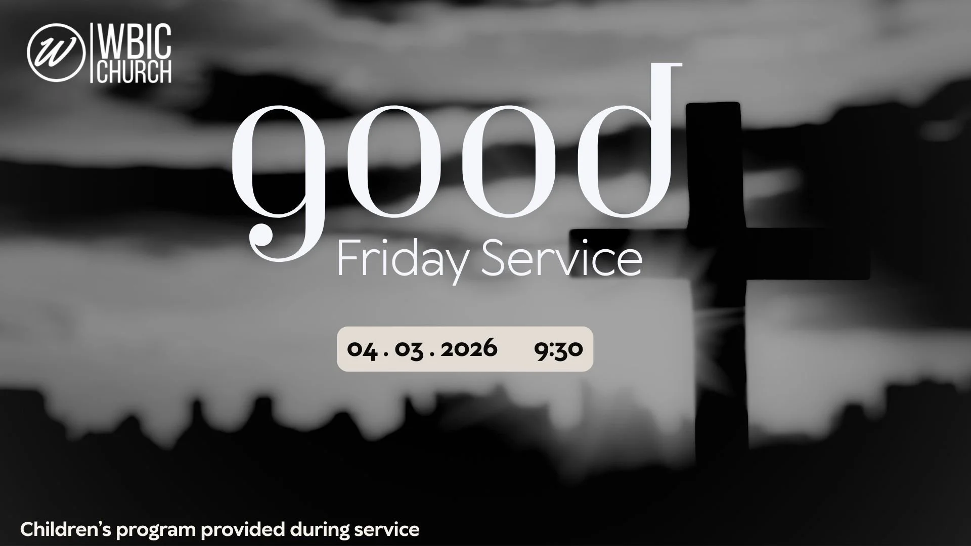 Good Friday Service @ Croatian Hall (Club room) 