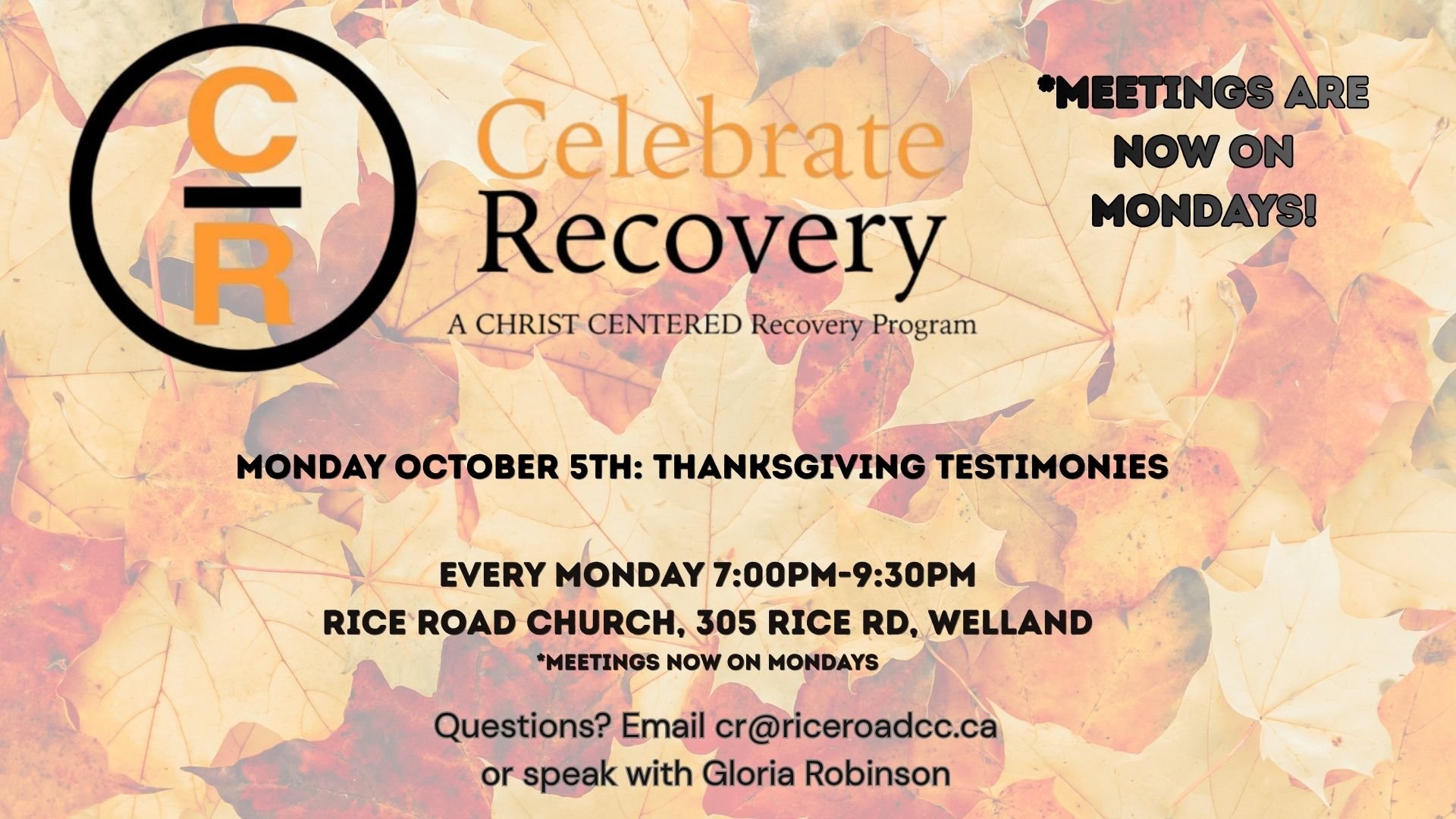 Celebrate Recovery 