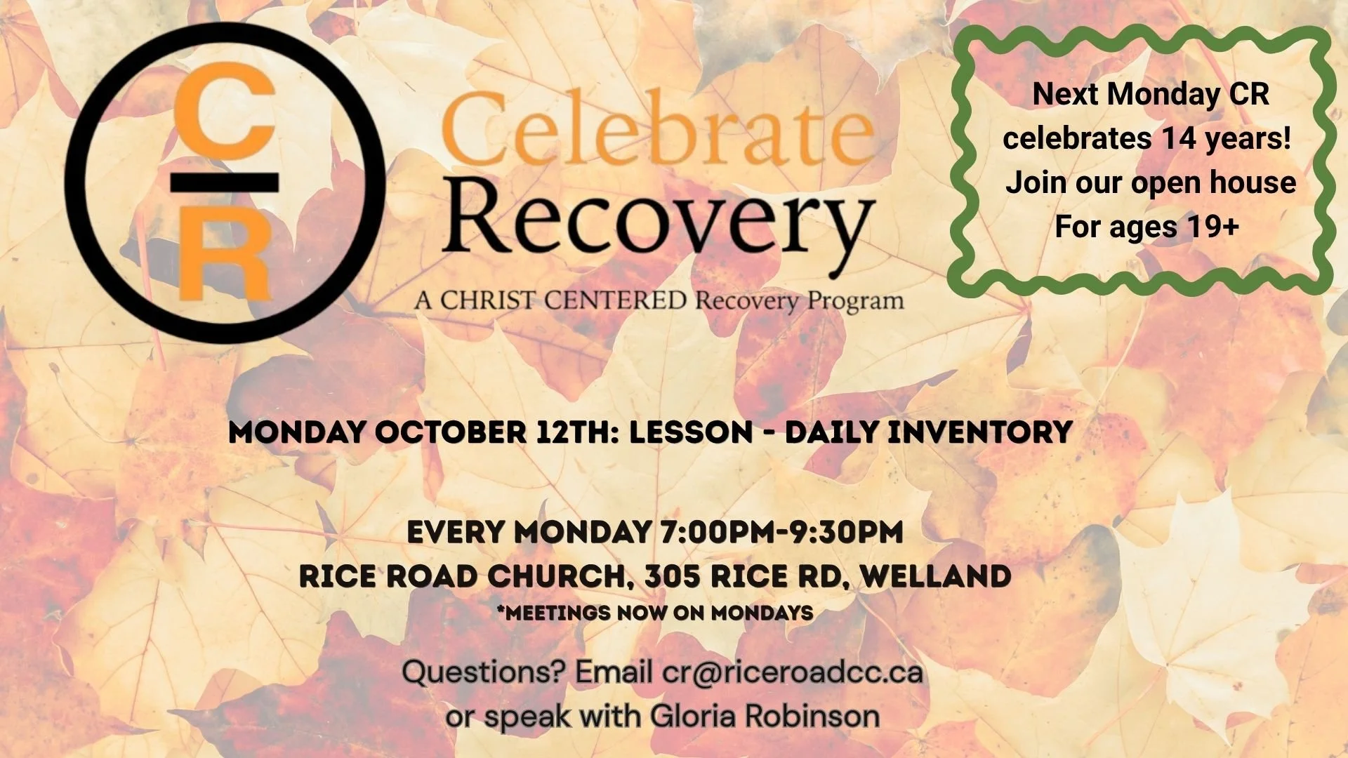Celebrate Recovery 