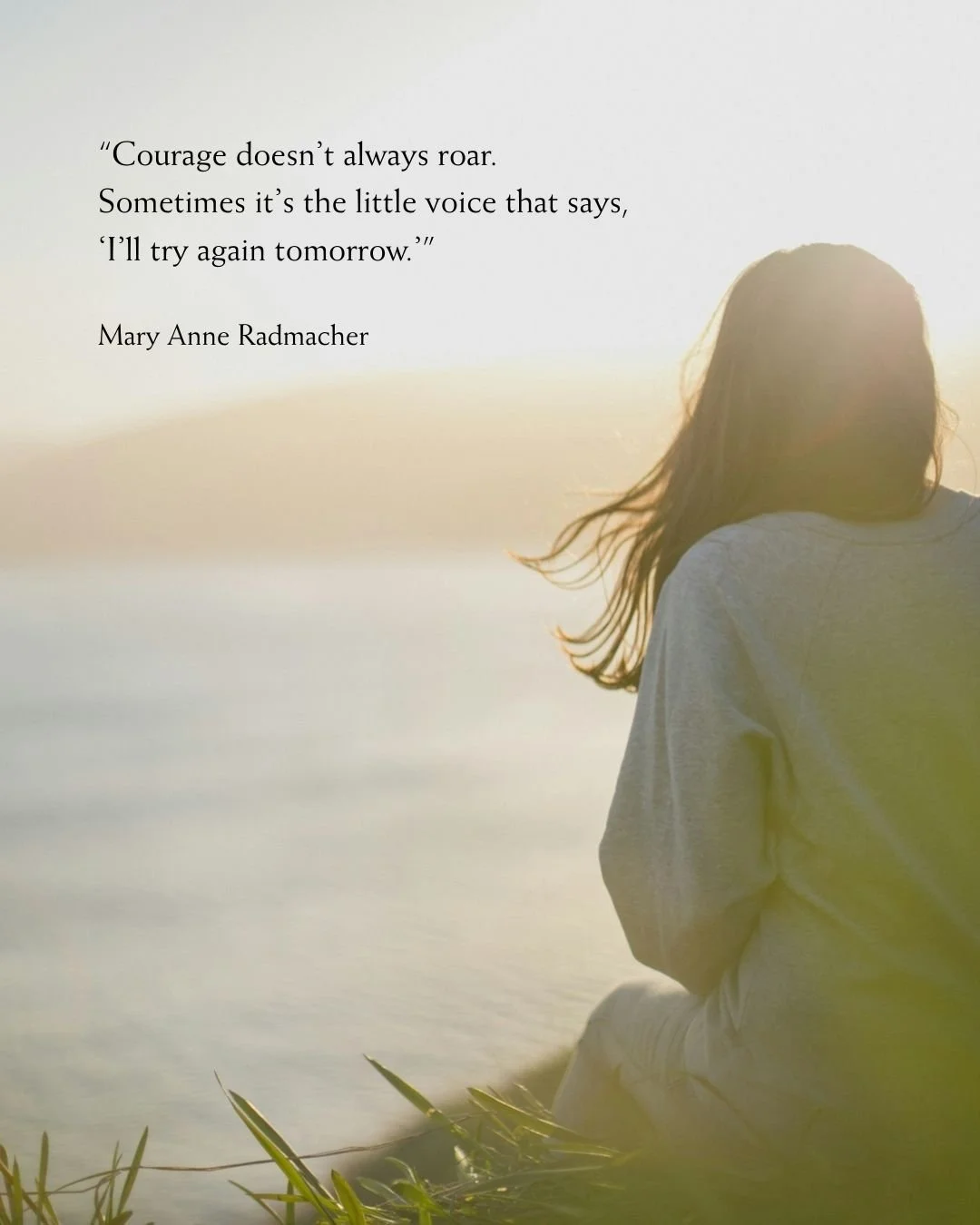 Some days, courage is loud and unstoppable. Other days, it&rsquo;s simply the choice to show up again tomorrow. Both are brave. Whatever your courage looks like today is okay.

Love, Sophia

 #LoveSophiaProject #EncourageEducateEmpower #MentalHealthM