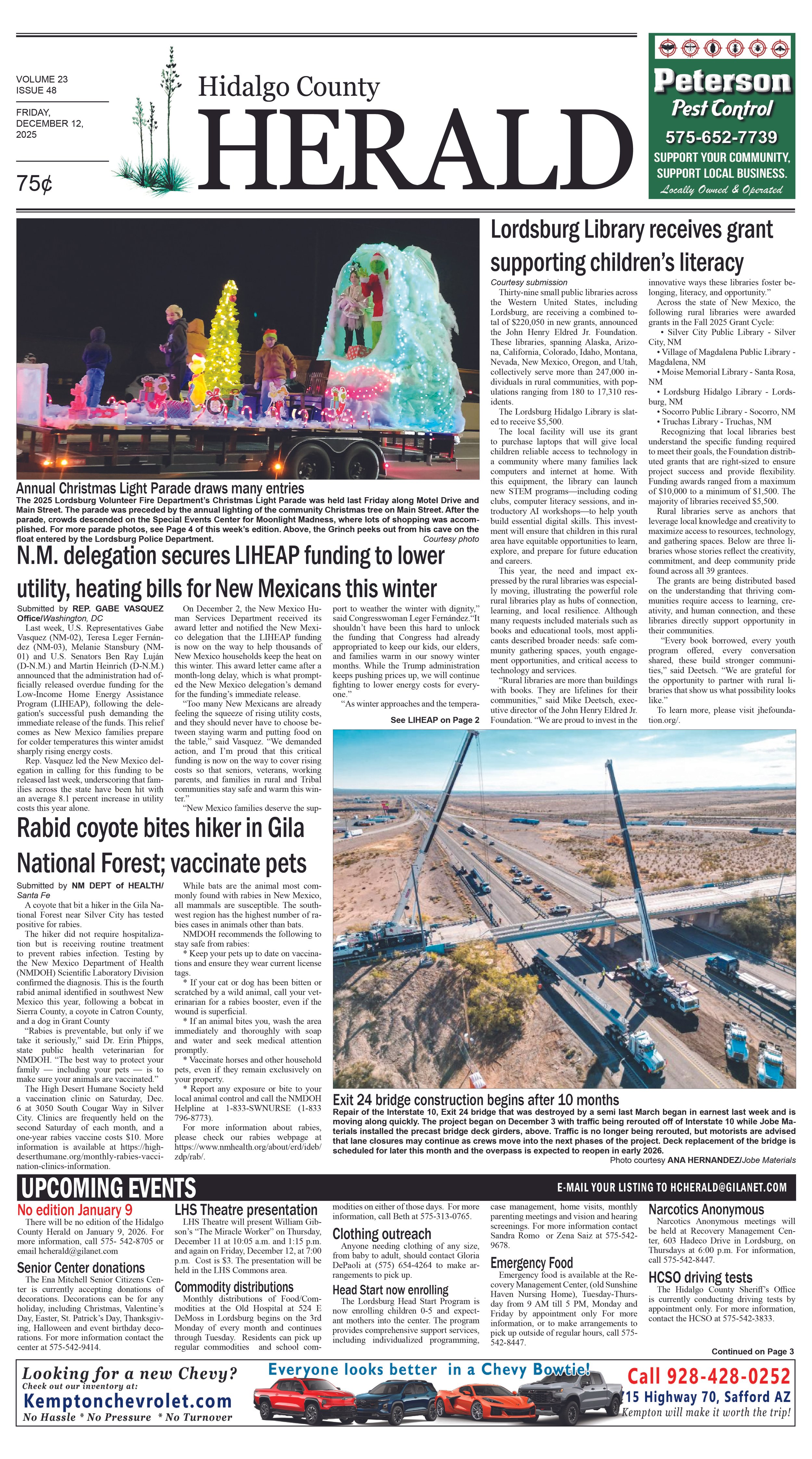 This week's Herald