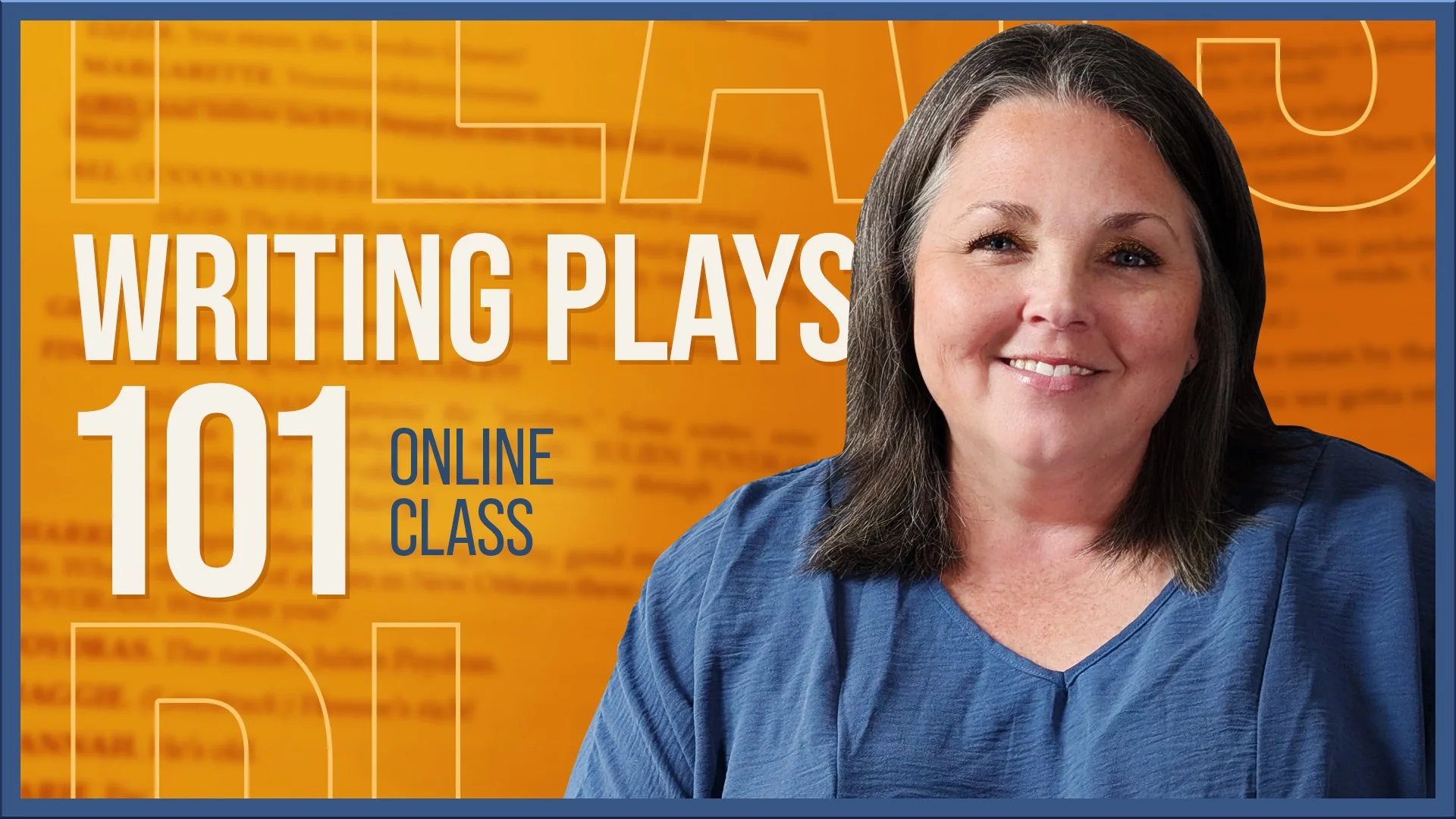 Writing Plays 101
Pro Instructor: Mandy Conner
Course Coming Soon