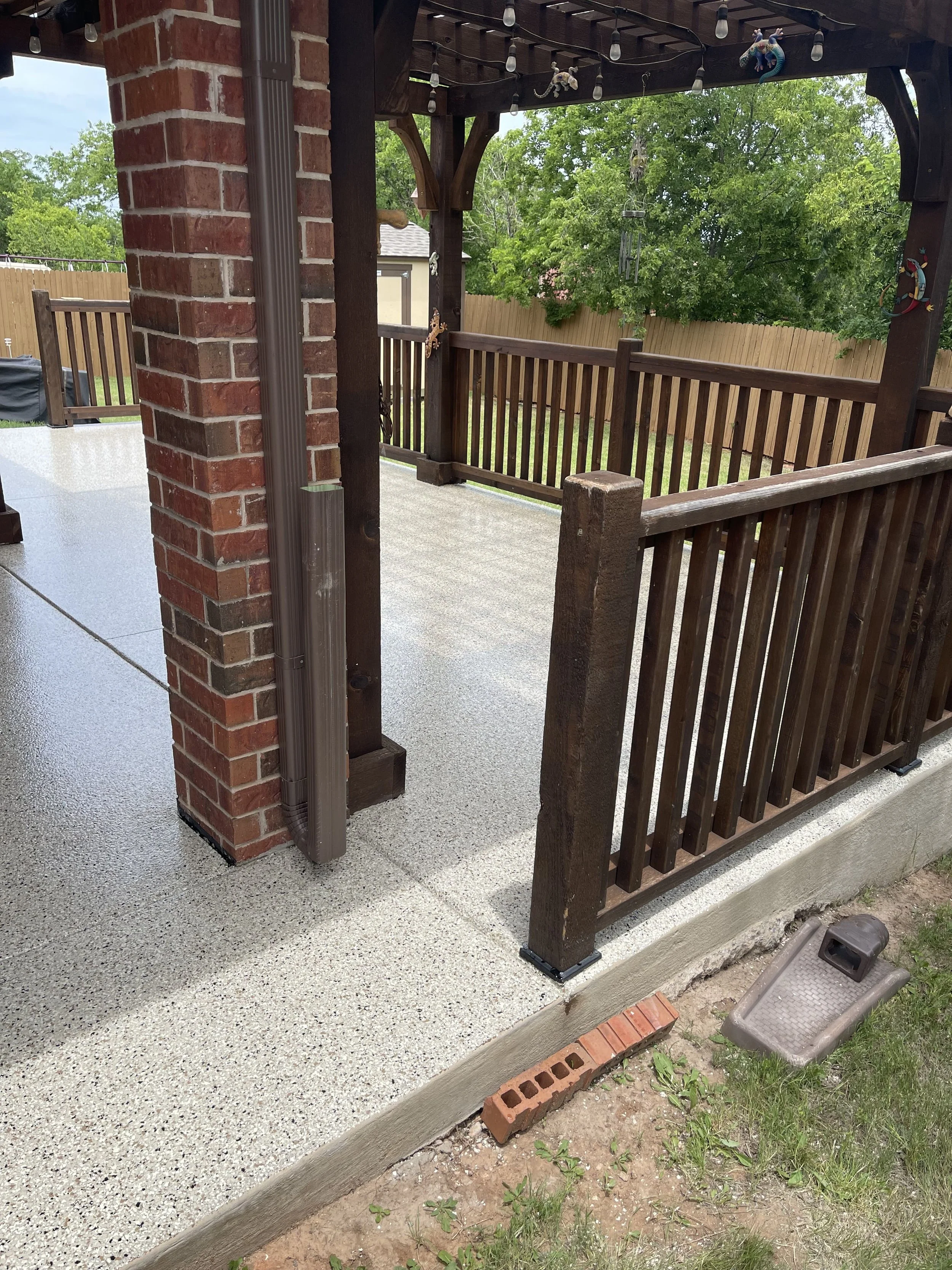 Long-Lasting Beauty: How ZG-Shield Polyaspartic Coating Keeps Your Patio Looking Fresh in Yukon OK