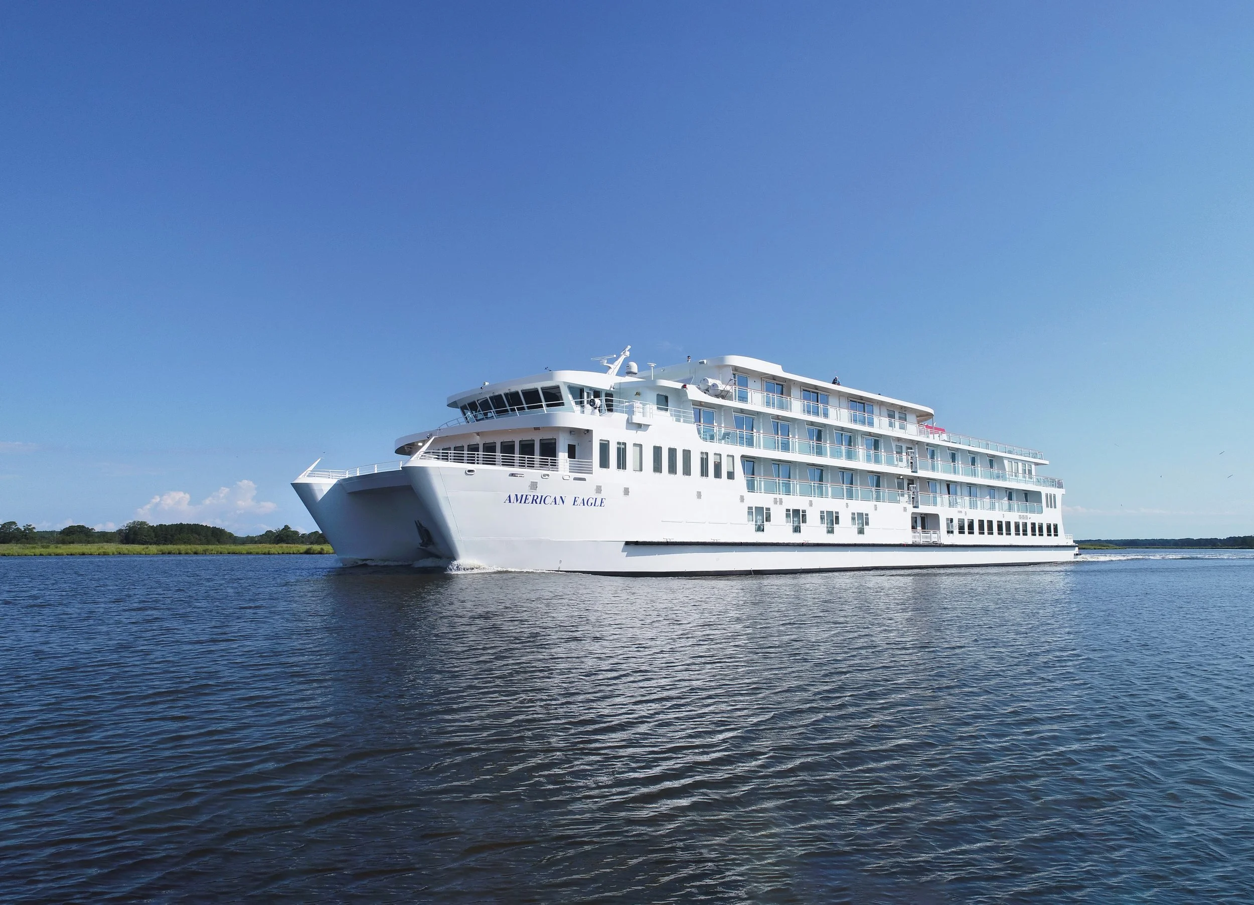 Salisbury-built American Eagle enter into East Coast service