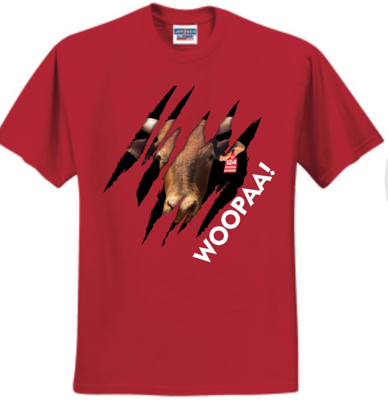 Woopaa T-Shirt - Red Youth