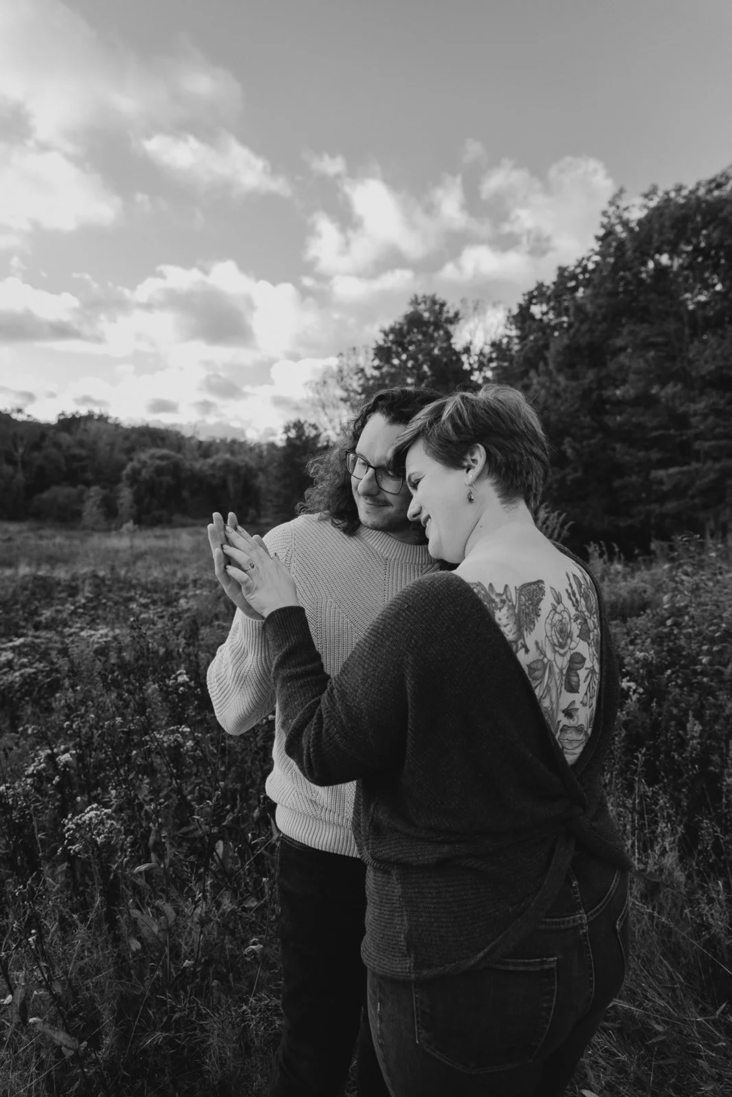 Kelly+Gabe | Romantic Engagement Session | Westcreek Metro Parks, Ohio
