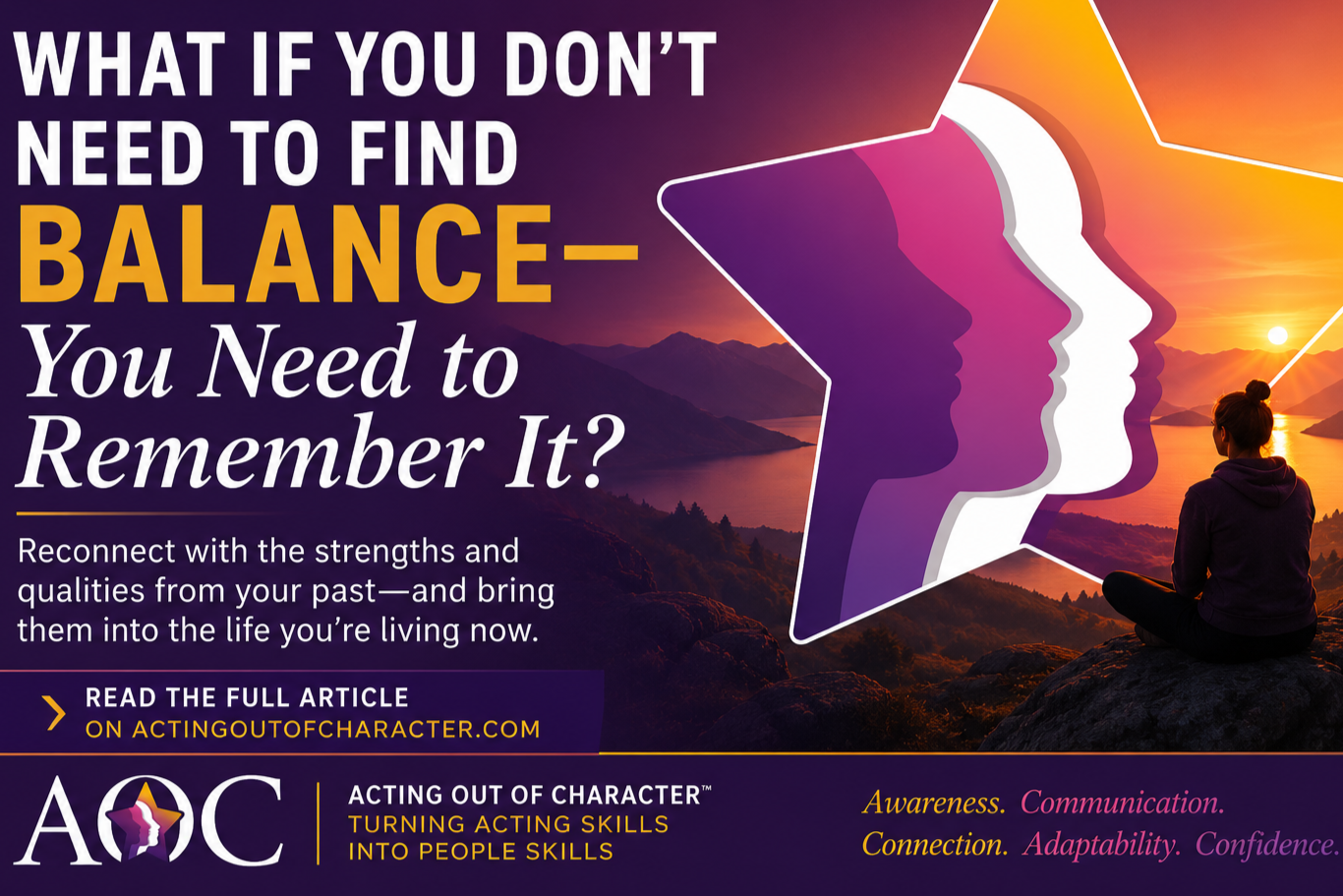 What if You Don’t Need to Find Balance…You Need to REMEMBER It?