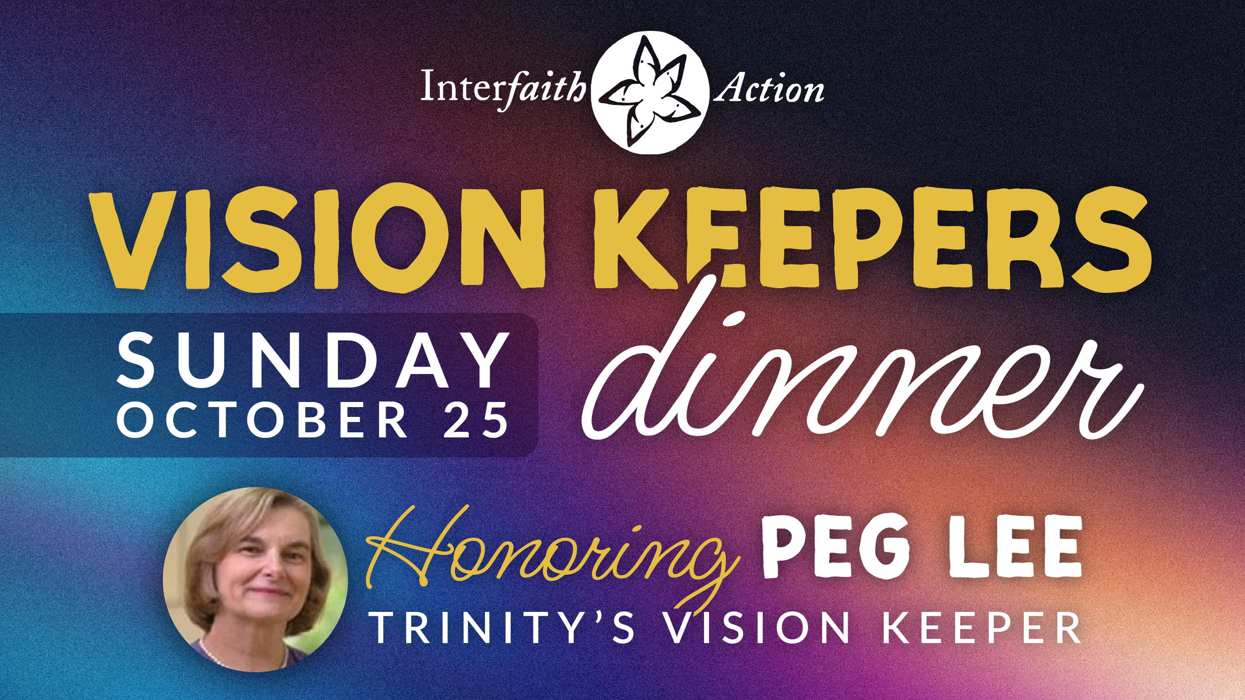 RSVPs for Vision Keeper Dinner Due