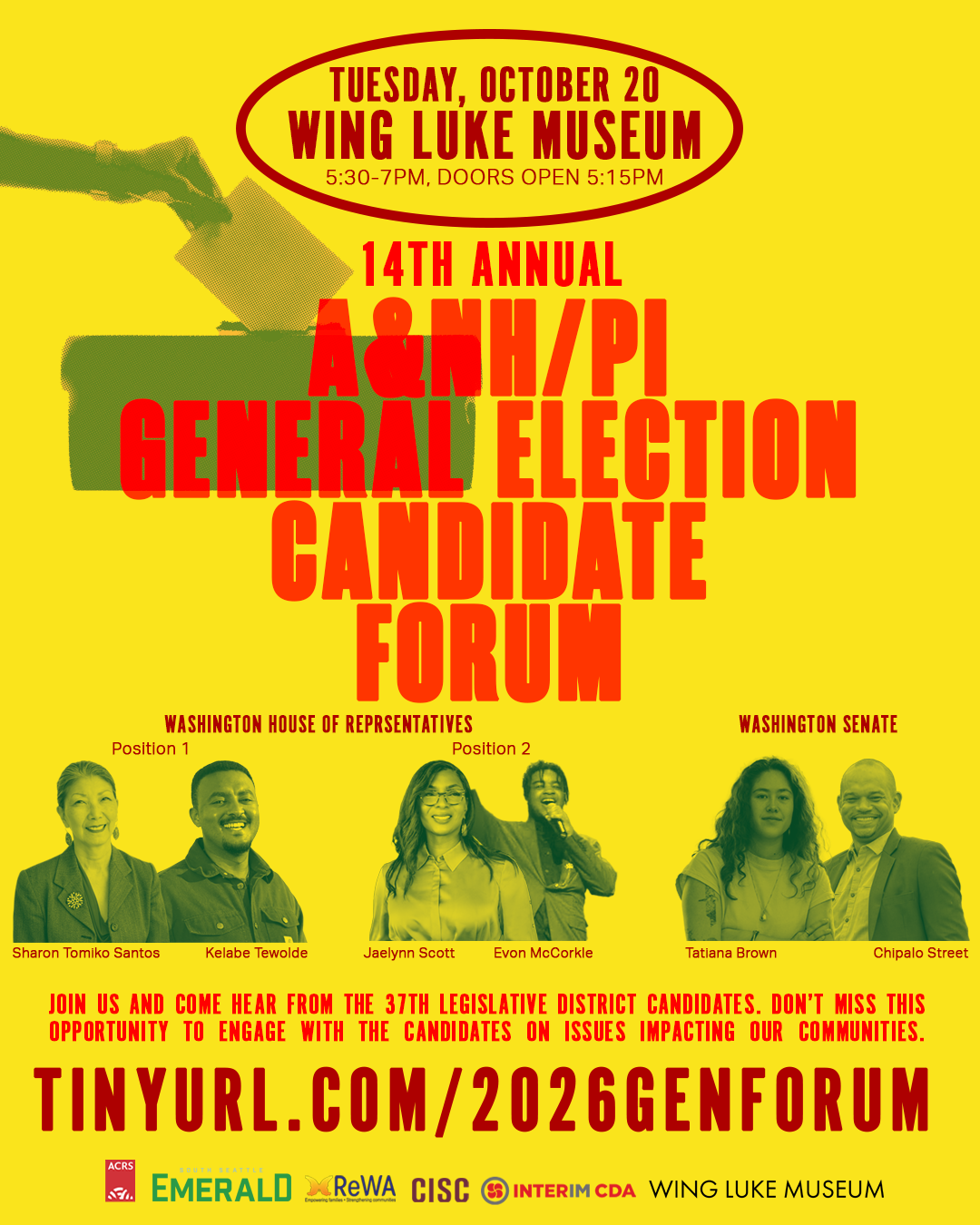 A&amp;NHPI General Election Candidate Forum
