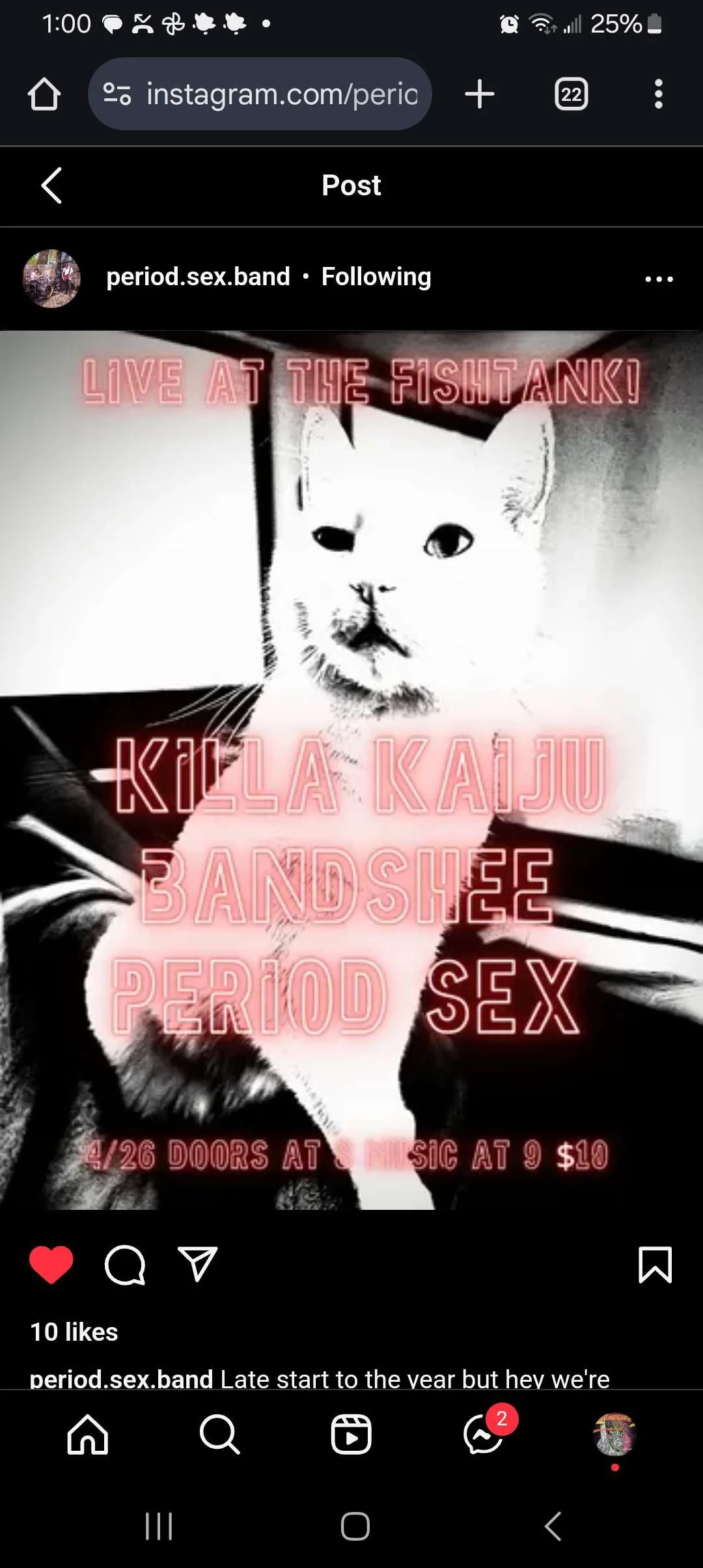 KILLA KAIJU/BANDSHEE/PERIOD SEX