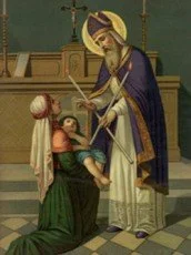 Feast of St Blaise - Blessing of Throats