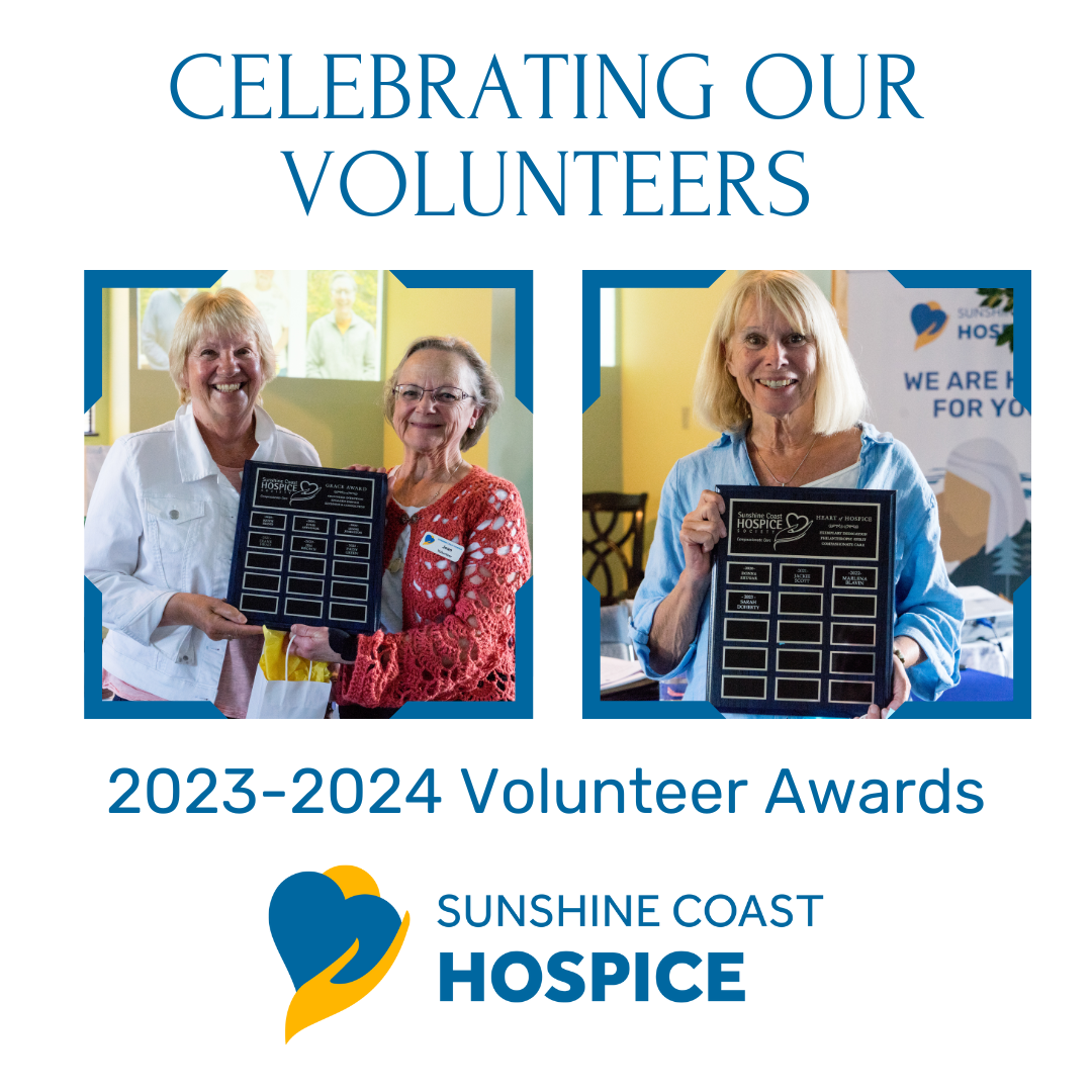 Sunshine Coast Hospice 2023-24 Volunteer Awards 