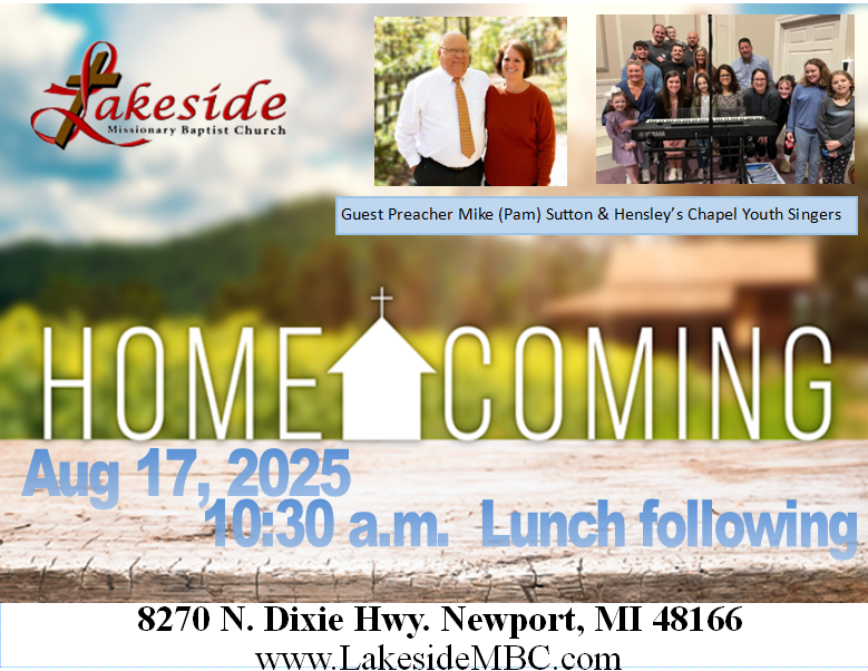 Lakeside homecoming