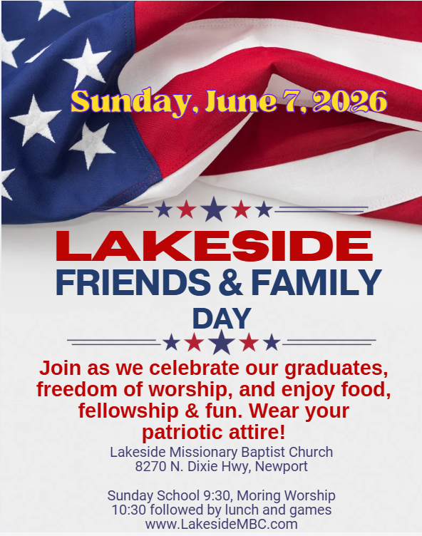 Graduate Sunday & Friends/Family Day