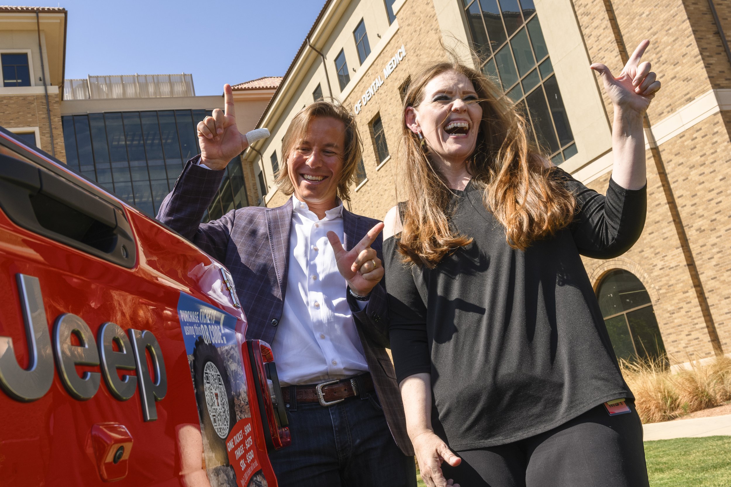 In August, first-year medical student Kristina Ingles won a raffle for a Raider Red, 2022 Jeep Gladiator generously donated by Casa Auto Group. The raffle, part of Texas Tech Health El Paso’s 10-year anniversary celebration, raised $102,060 for stude