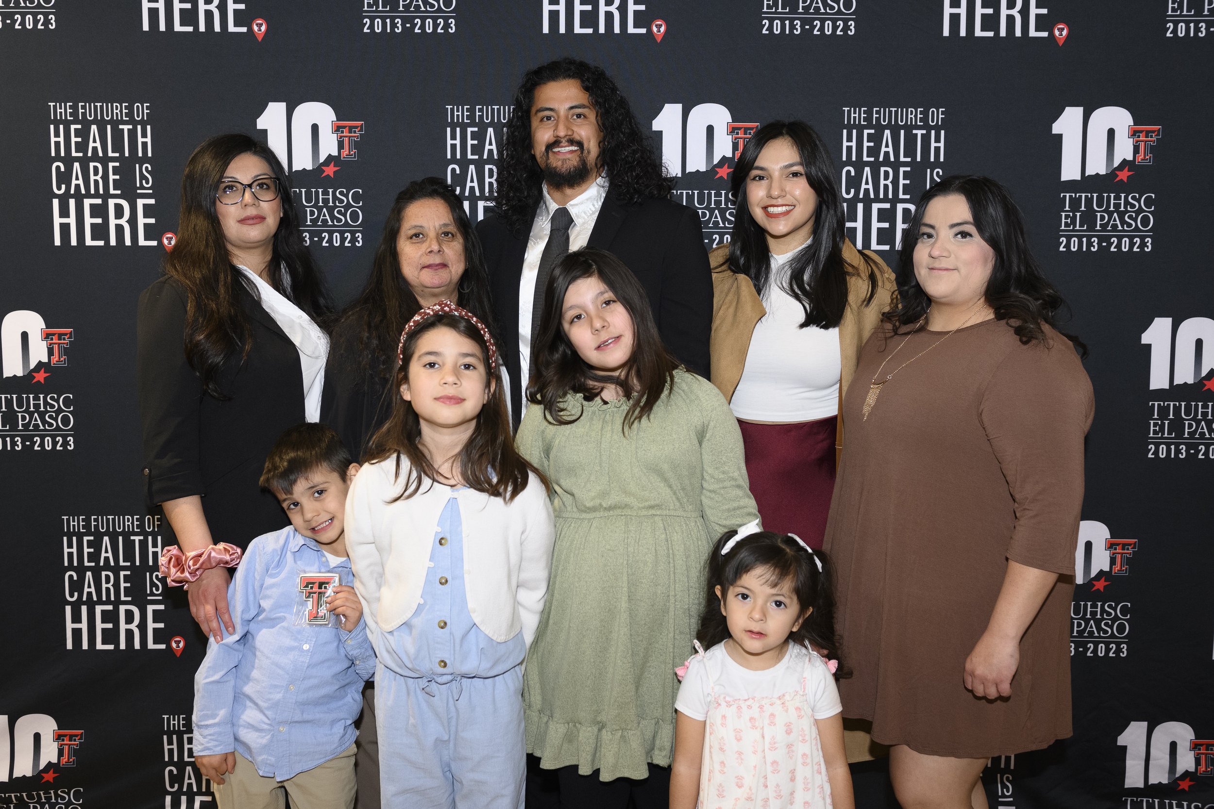 Students, alumni, faculty and supporters gathered on campus last year for a red-carpet screening of “Frontera Dreams: Improving Lives, Empowering Generations.” The short film follows the 10-year journey of four Texas Tech Health El Paso students from