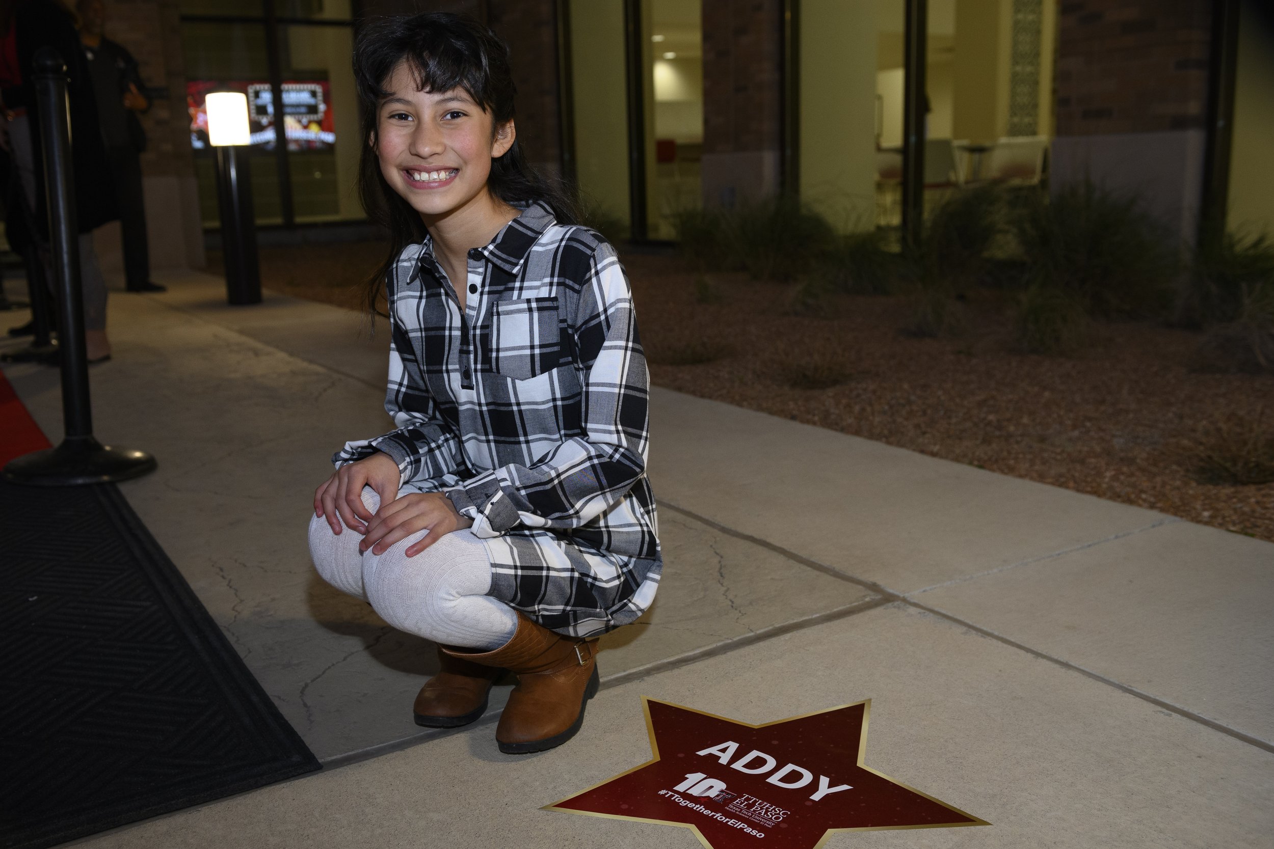 Students, alumni, faculty and supporters gathered on campus last year for a red-carpet screening of “Frontera Dreams: Improving Lives, Empowering Generations.” The short film follows the 10-year journey of four Texas Tech Health El Paso students from