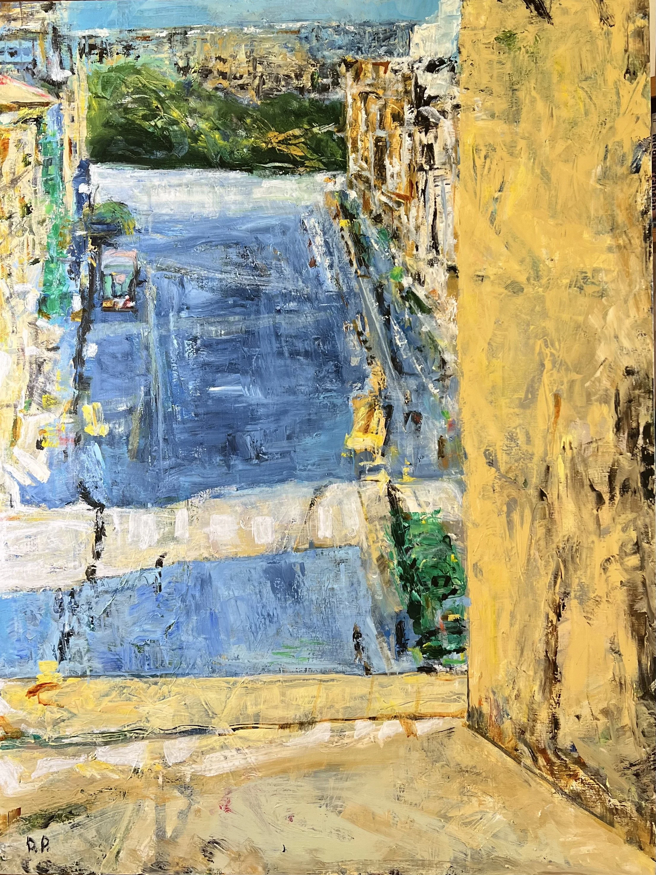 Stone Window, acrylic on canvas, 36 x 48" Unavailable