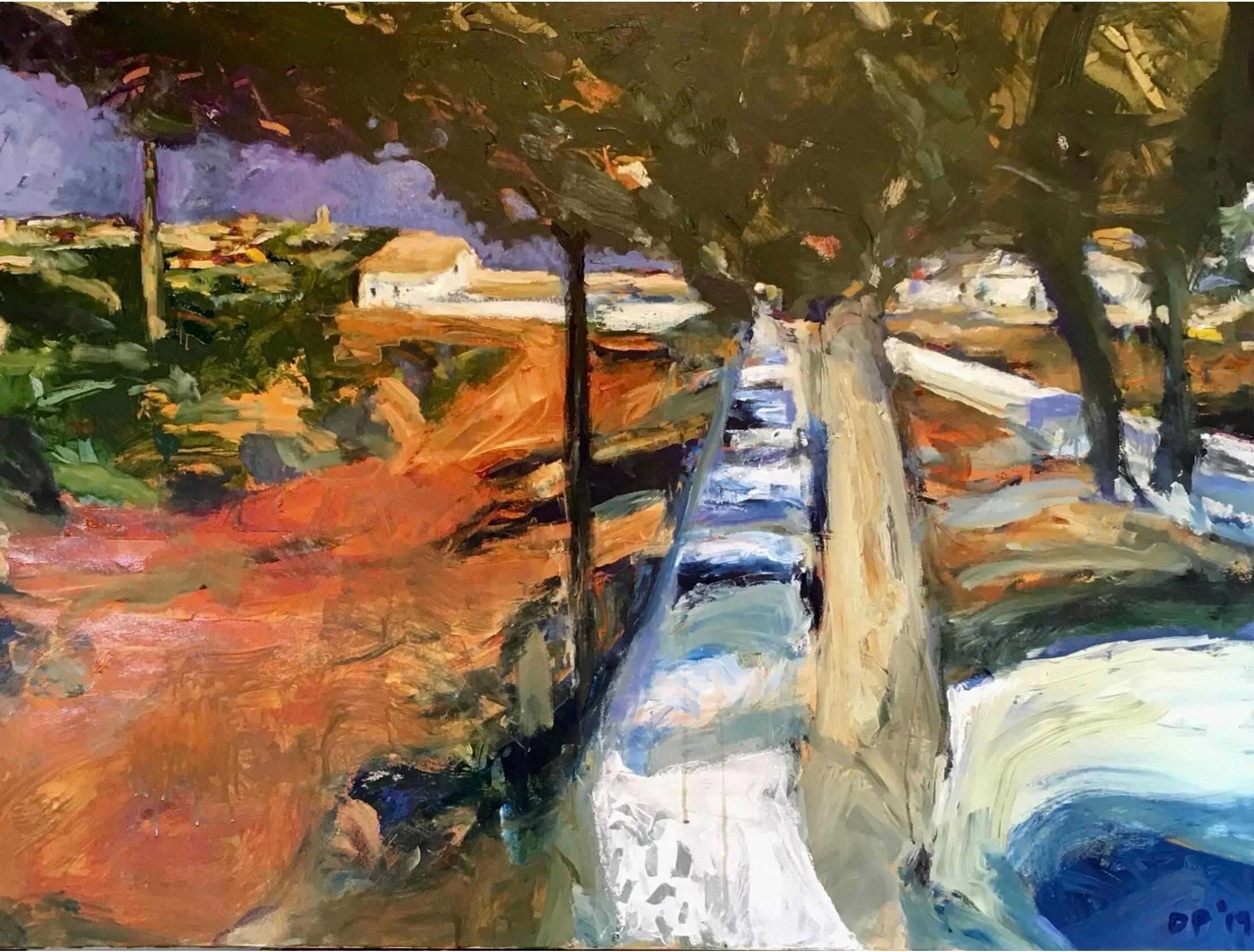 Bel Mar, Acrylic on Canvas 48" x 36" SOLD