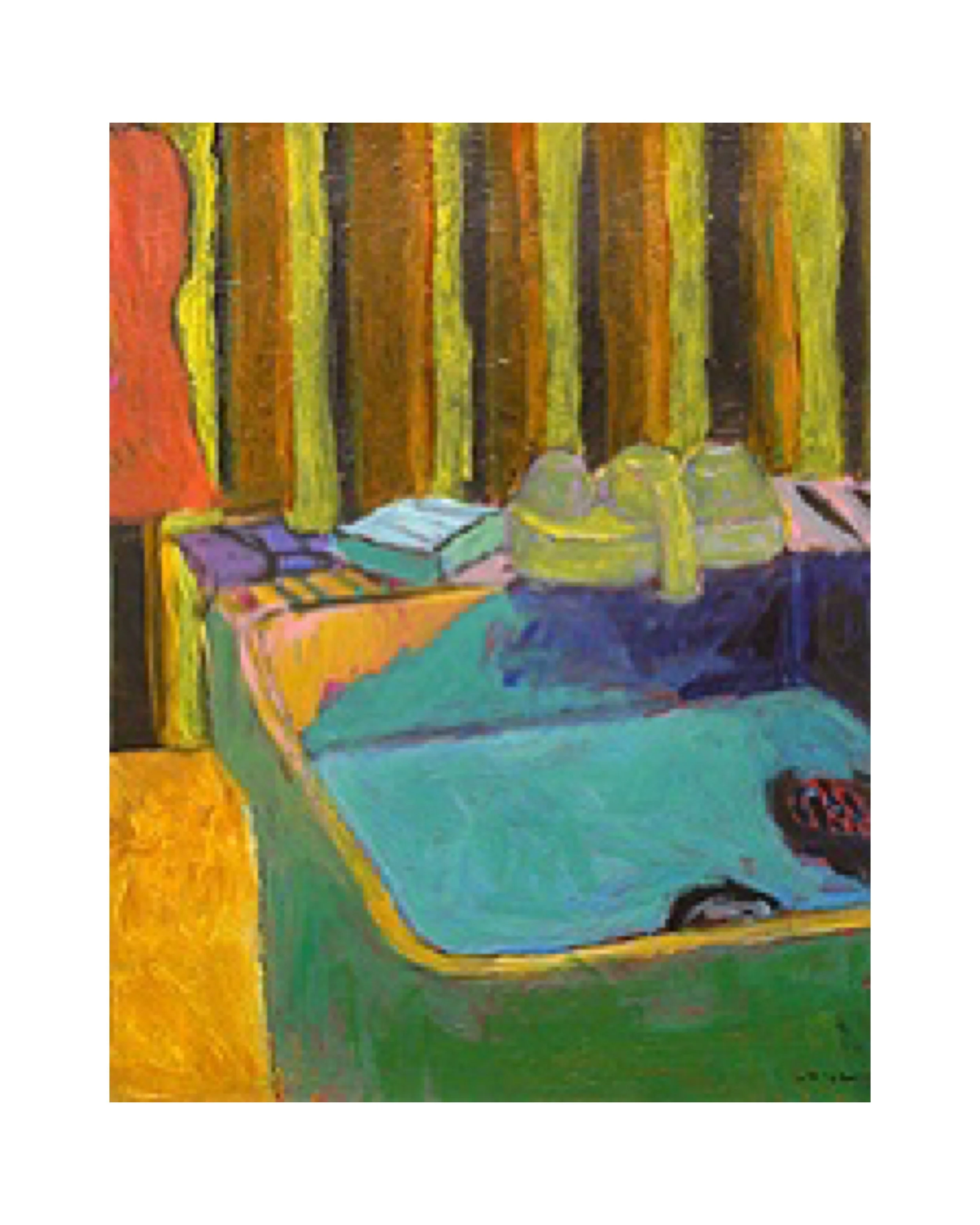 Sink, acrylic on paper, 20" x 24" Sold