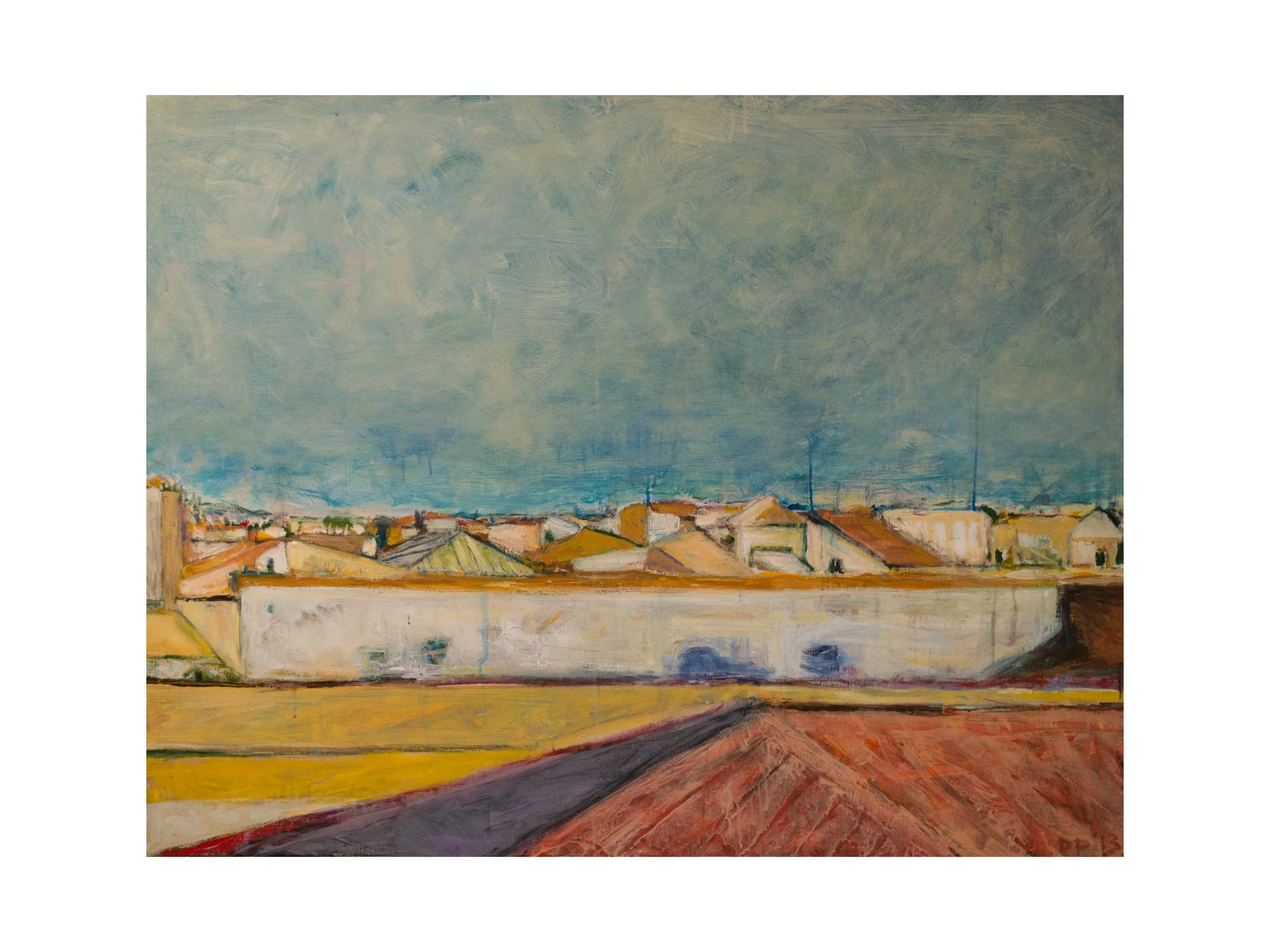 La Mancha, acrylic on canvas, 48" x 36", unavailable