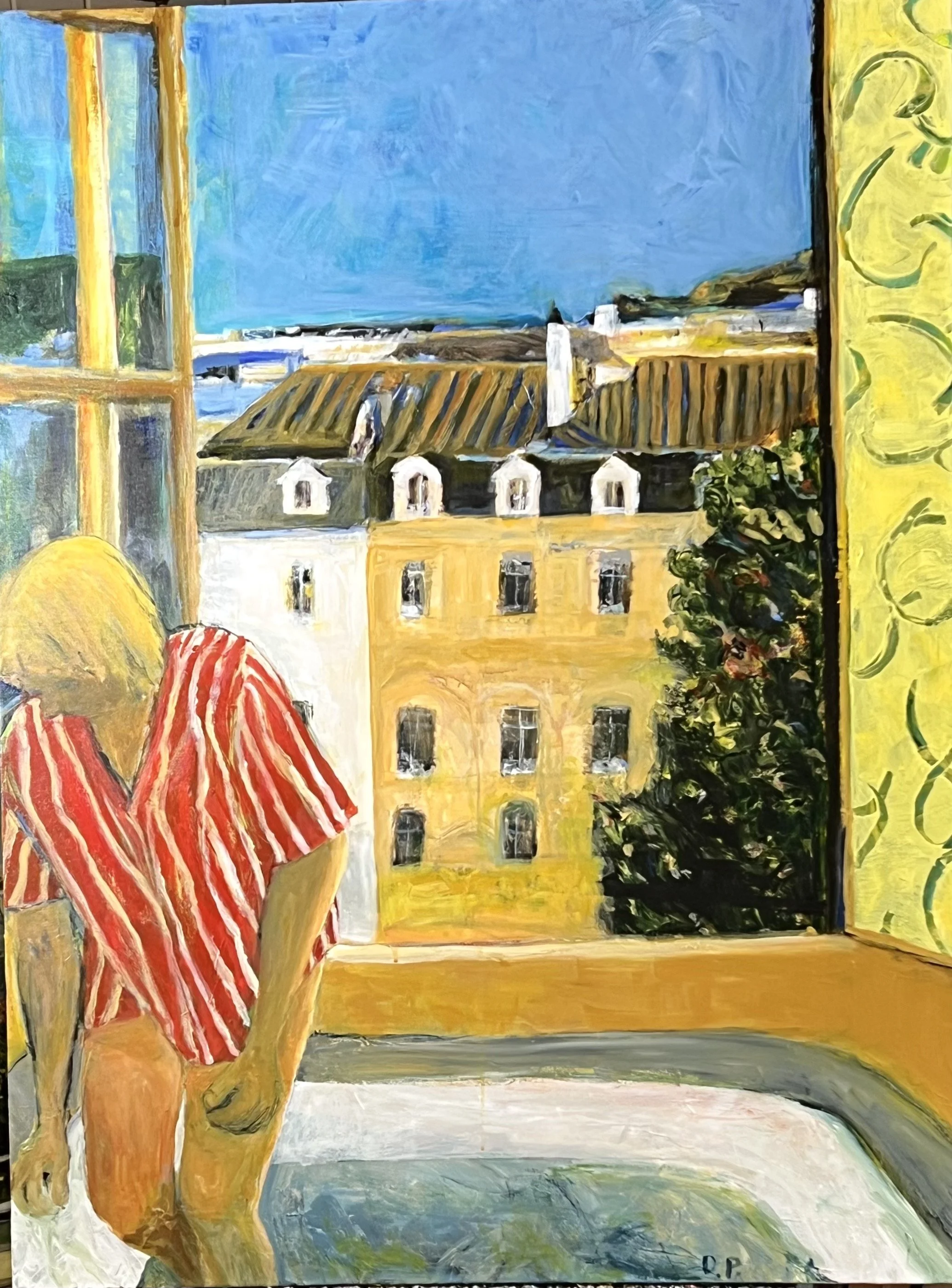 Bather, Acrylic on Canvas, 36' x 48" Unavailable