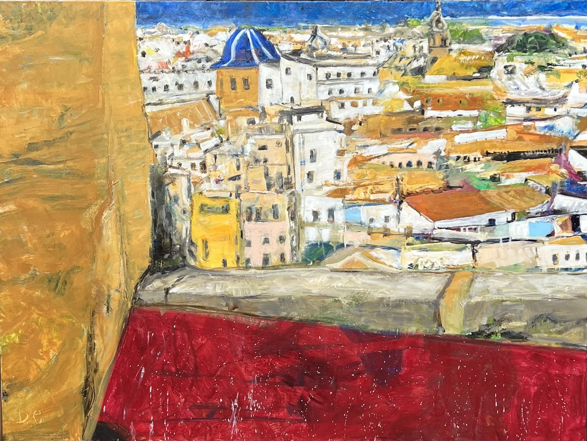 Valencian Vista, Acrylic on Canvas, 48" x 36" Unavailable