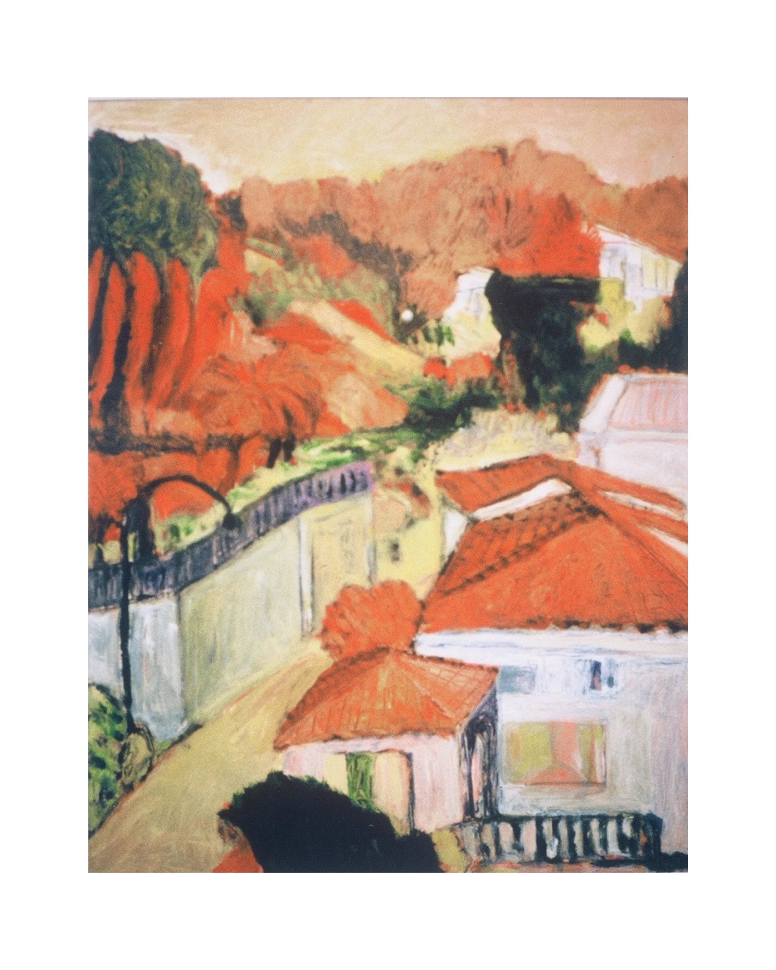 Playetas Morning, acrylic on paper, 20" x 24" Sold