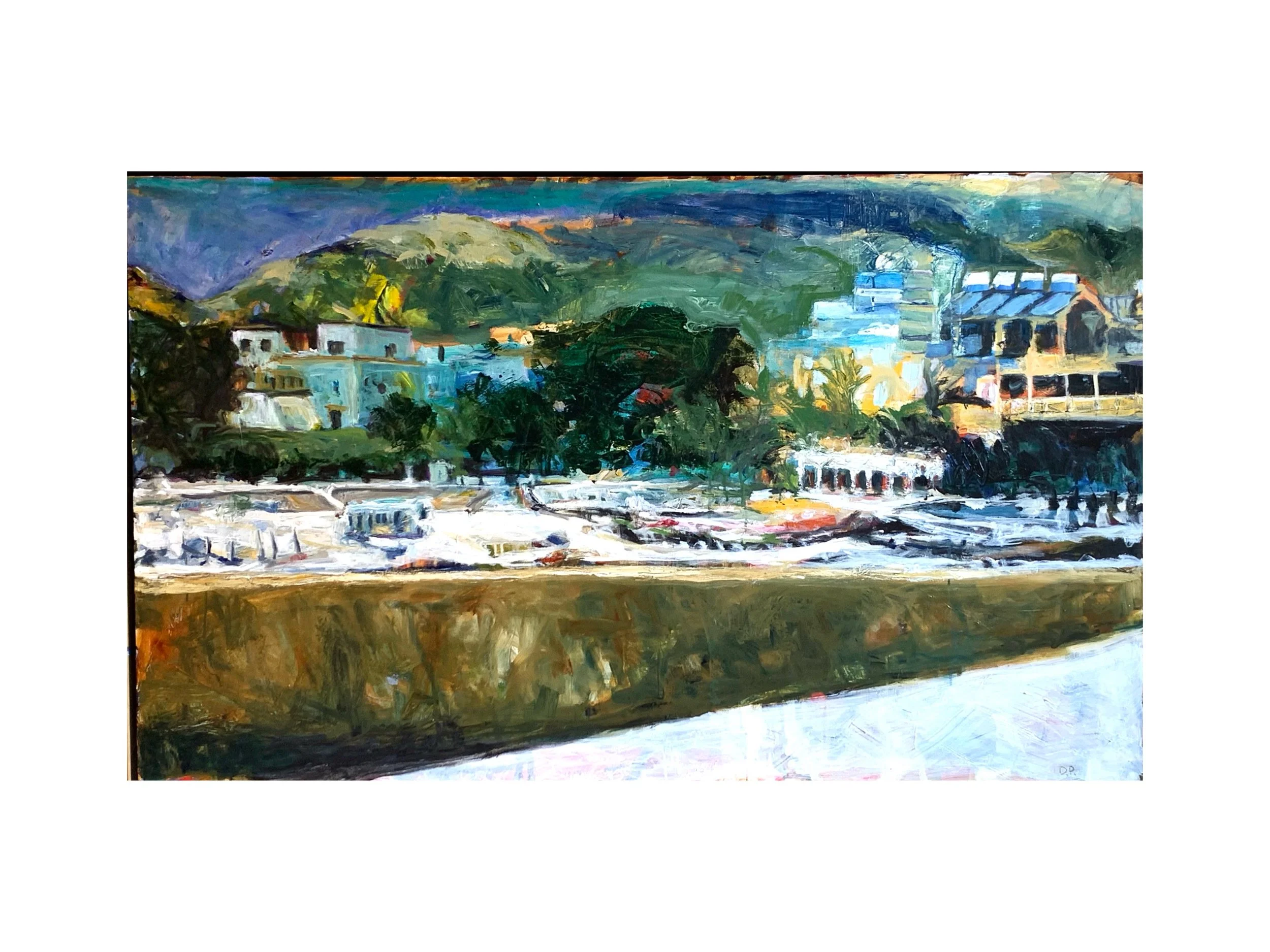 Voramar Beachfront, acrylic on canvas, 60" x 36" Unavailable