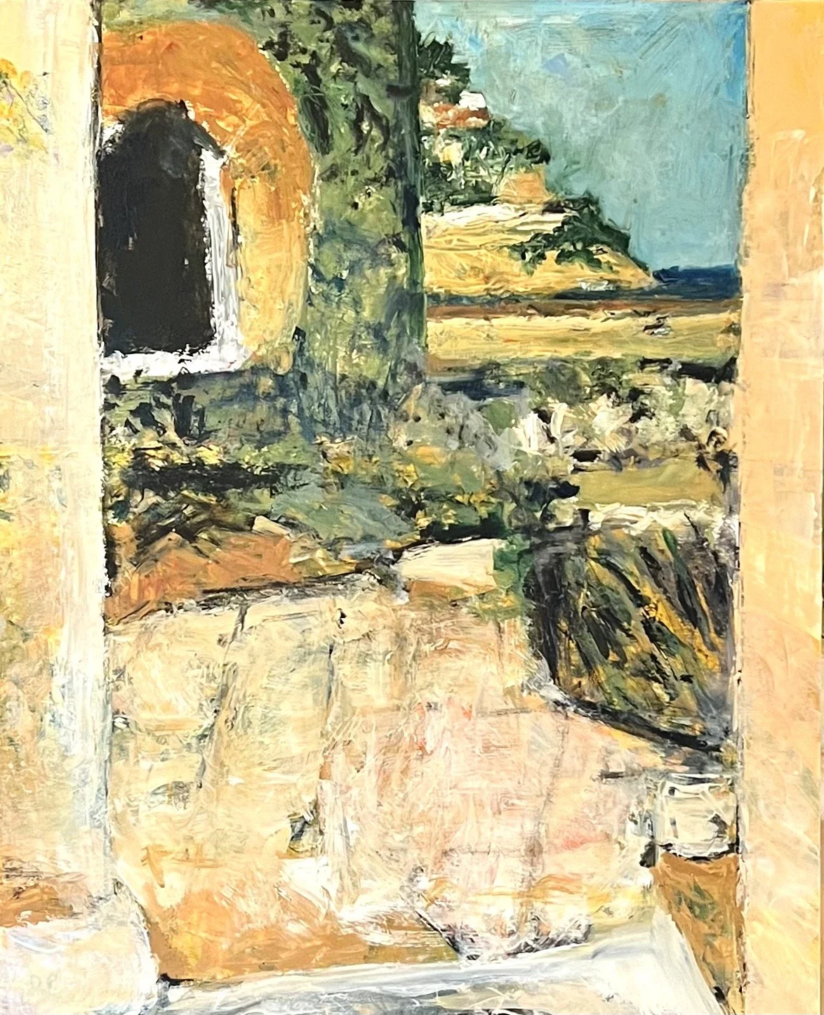 Beach Corner, acrylic on board, 24" x 30" Unavailable