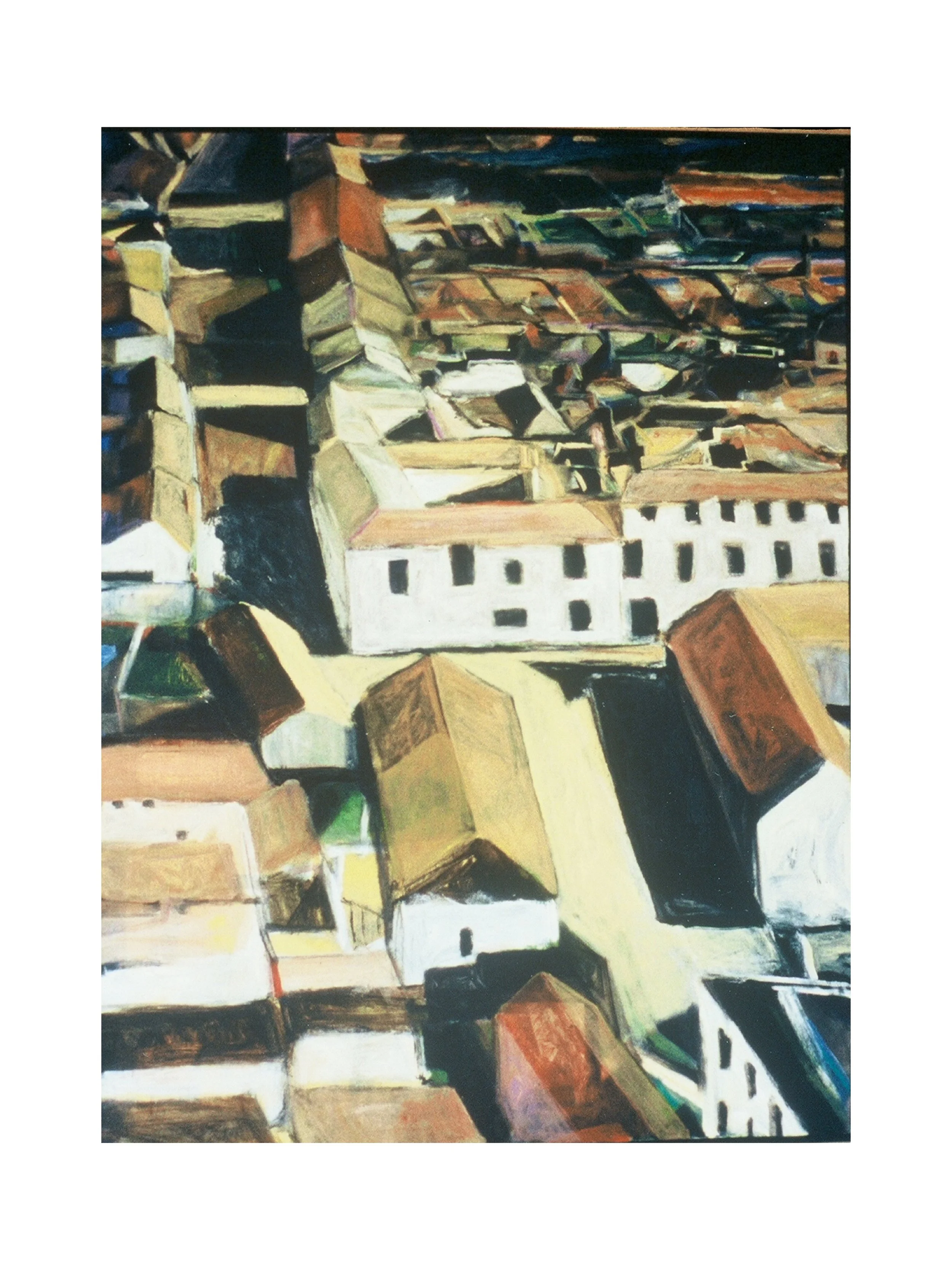 Outside Ubeda, acrylic on canvas, 36" x 48", unavailable