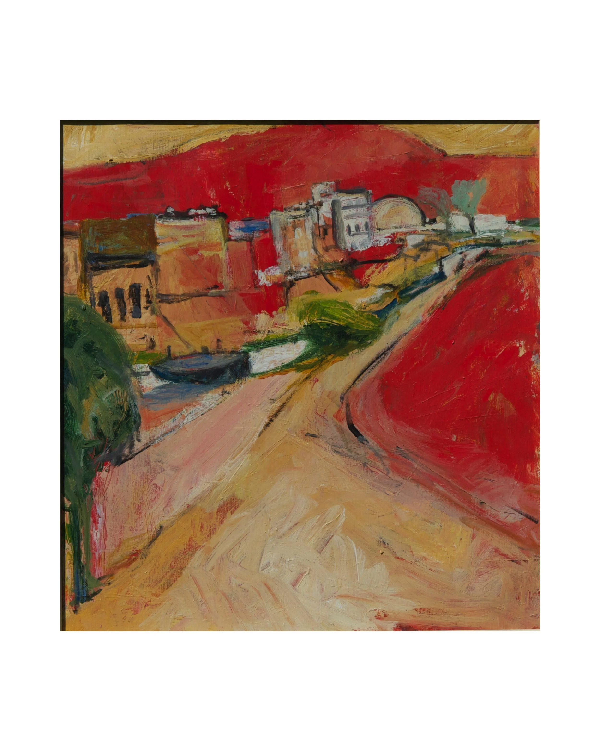 Red Beach, acrylic on canvas, 32" x 40" Unavailable