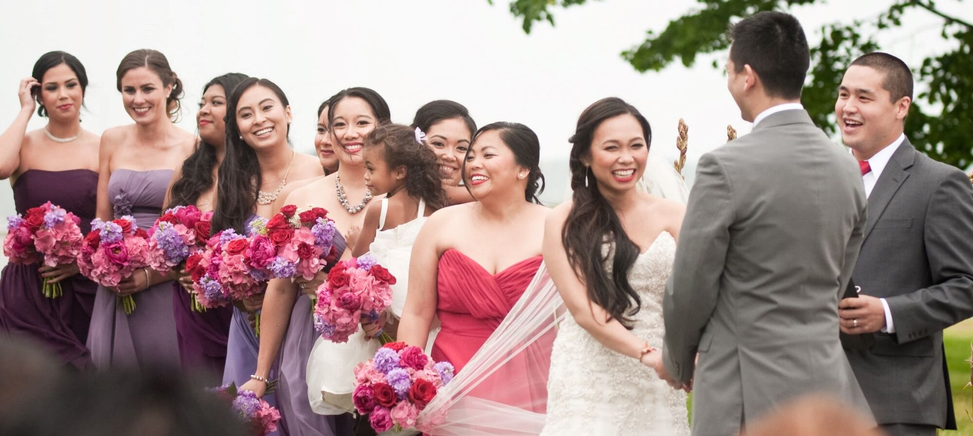 Rose and Hydrangea Bridal party flowers.jpg