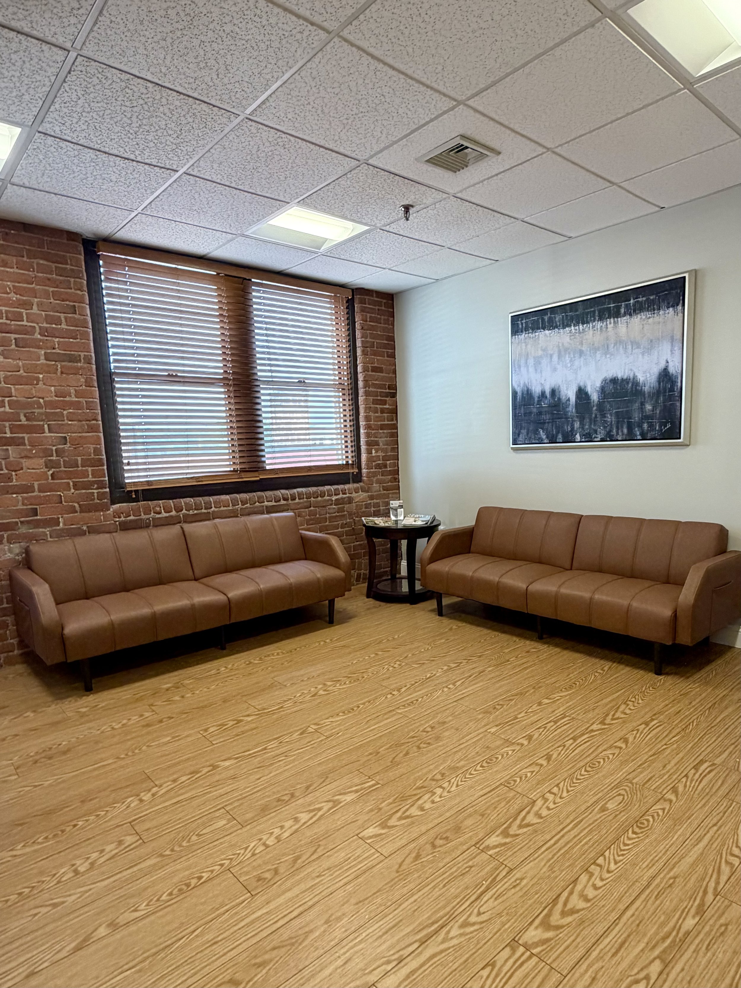 waiting room at Titus Counseling Associates in North Attleboro MA, Mental Health Counseling in Massachusetts
