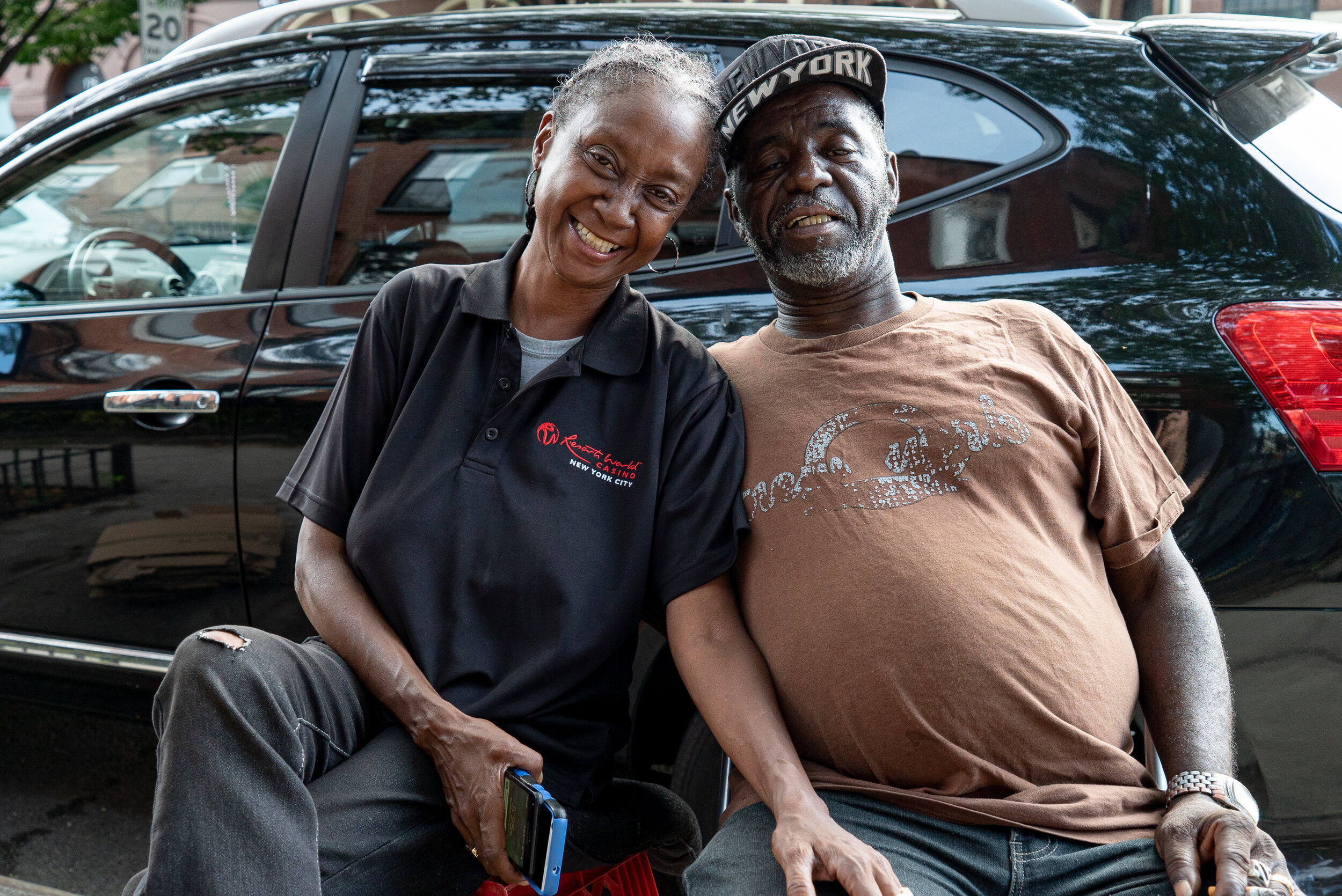 Friendly couple in Crown Heights, Brooklyn | 2017