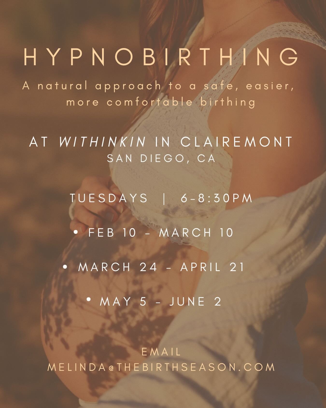 Hi parents! Would you like to have a positive, calm and empowering birth? In HypnoBirthing&reg; we teach the tools you need to surrender to the unknown of birthing. We guide you to envision your experience and help you step into that story with confi