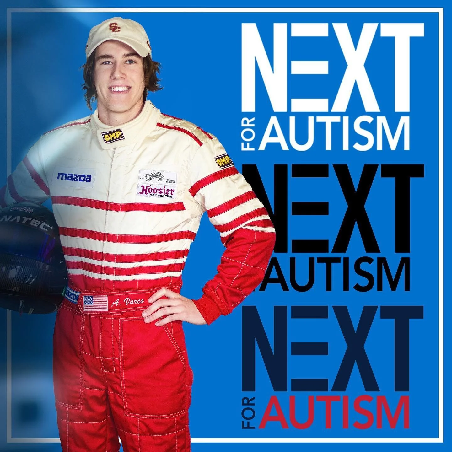 I&rsquo;ve had this under wraps for a little while, but I&rsquo;m super super excited to announce for the month of April leading up to my race on the 30th, I&rsquo;ll be representing @nextforautism in a fundraising effort to improve the lives of thos