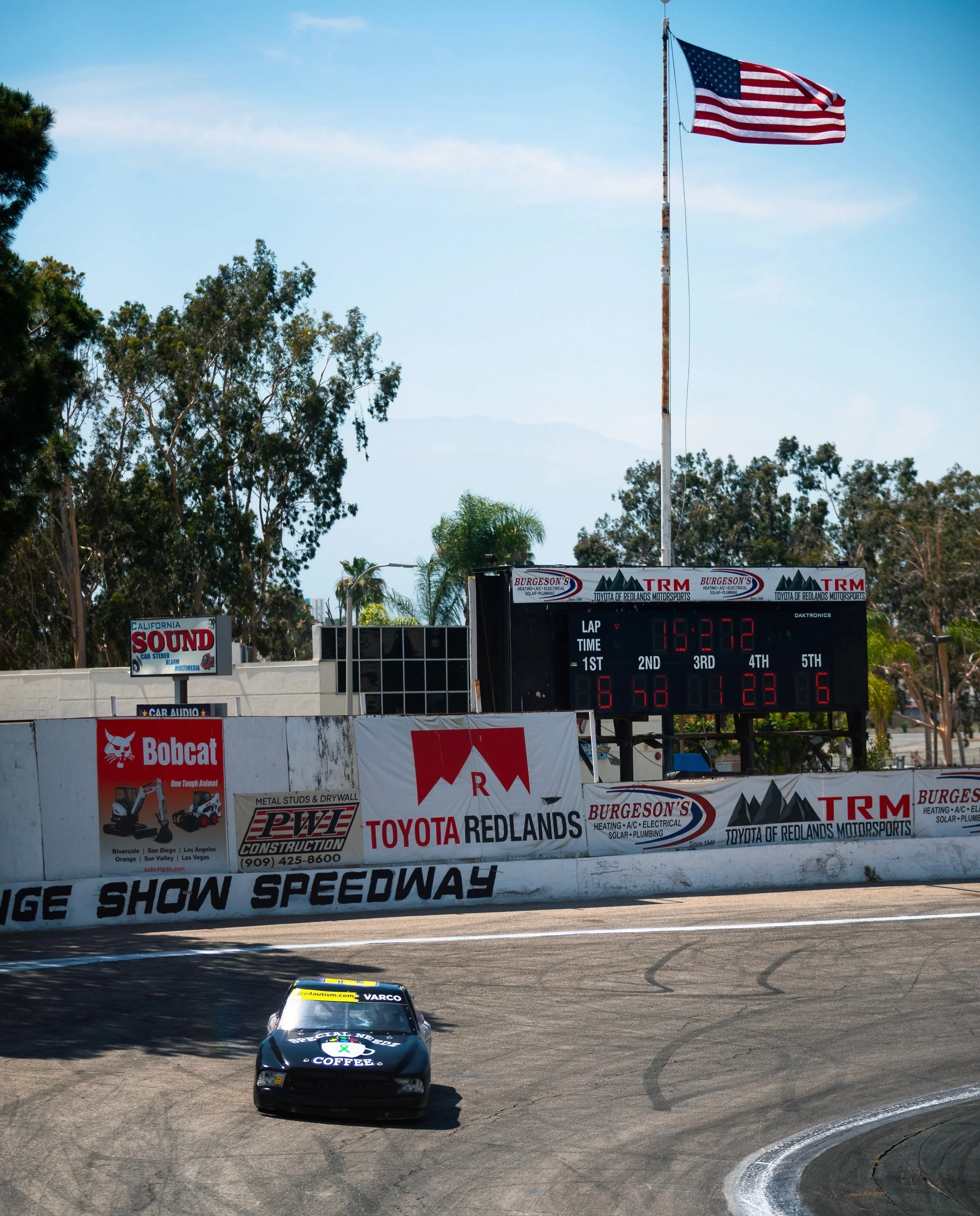 A real character builder weekend&hellip; Worked nearly 48 hours straight to put this car on the racetrack, missed @sosocal and @specialneedzcoffee, fought and developed the setup, 0.1 off pole, just for the battery to up and quit on pitlane before th