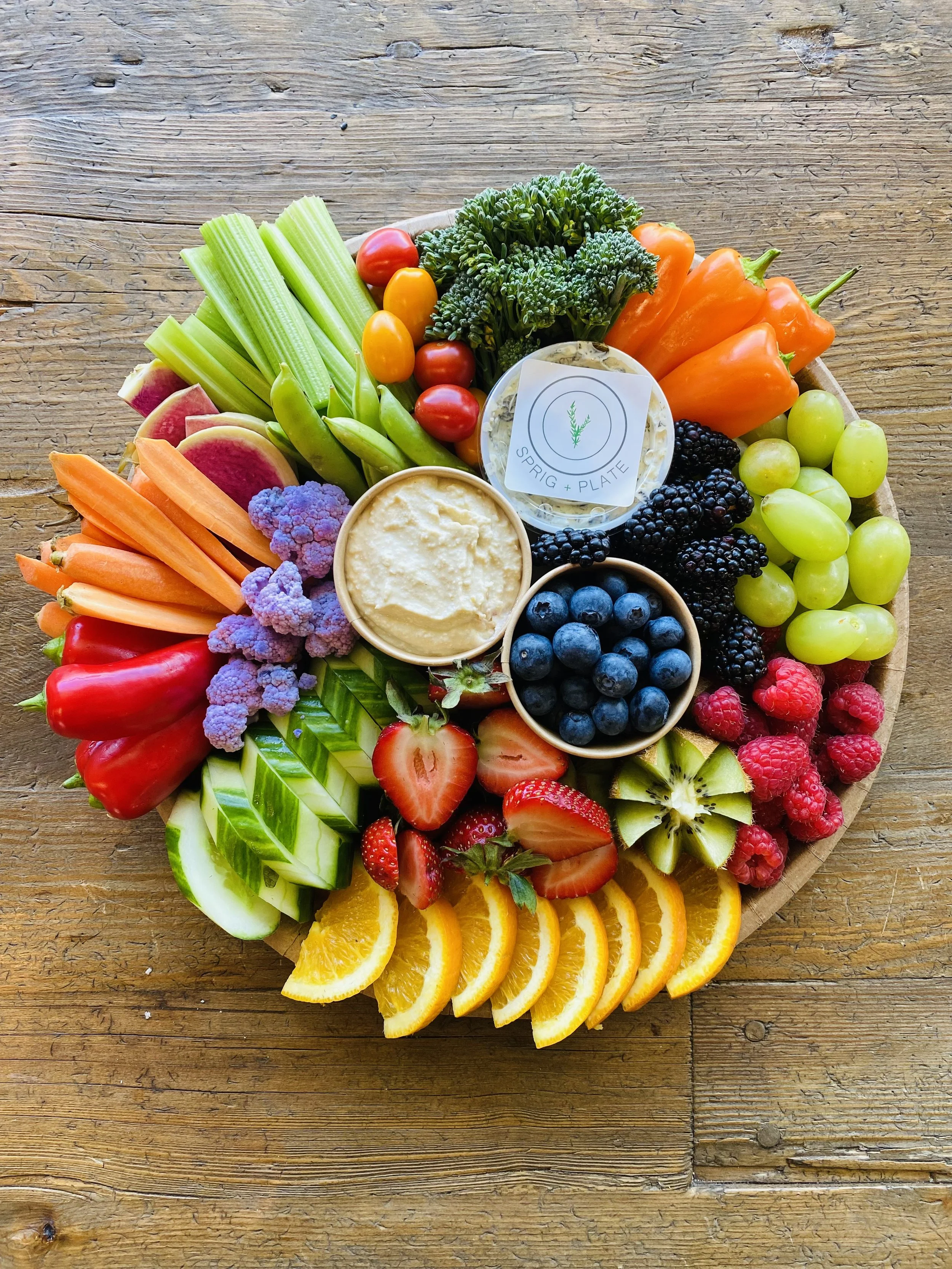 Thanksgiving Fruit & Veggie Board
