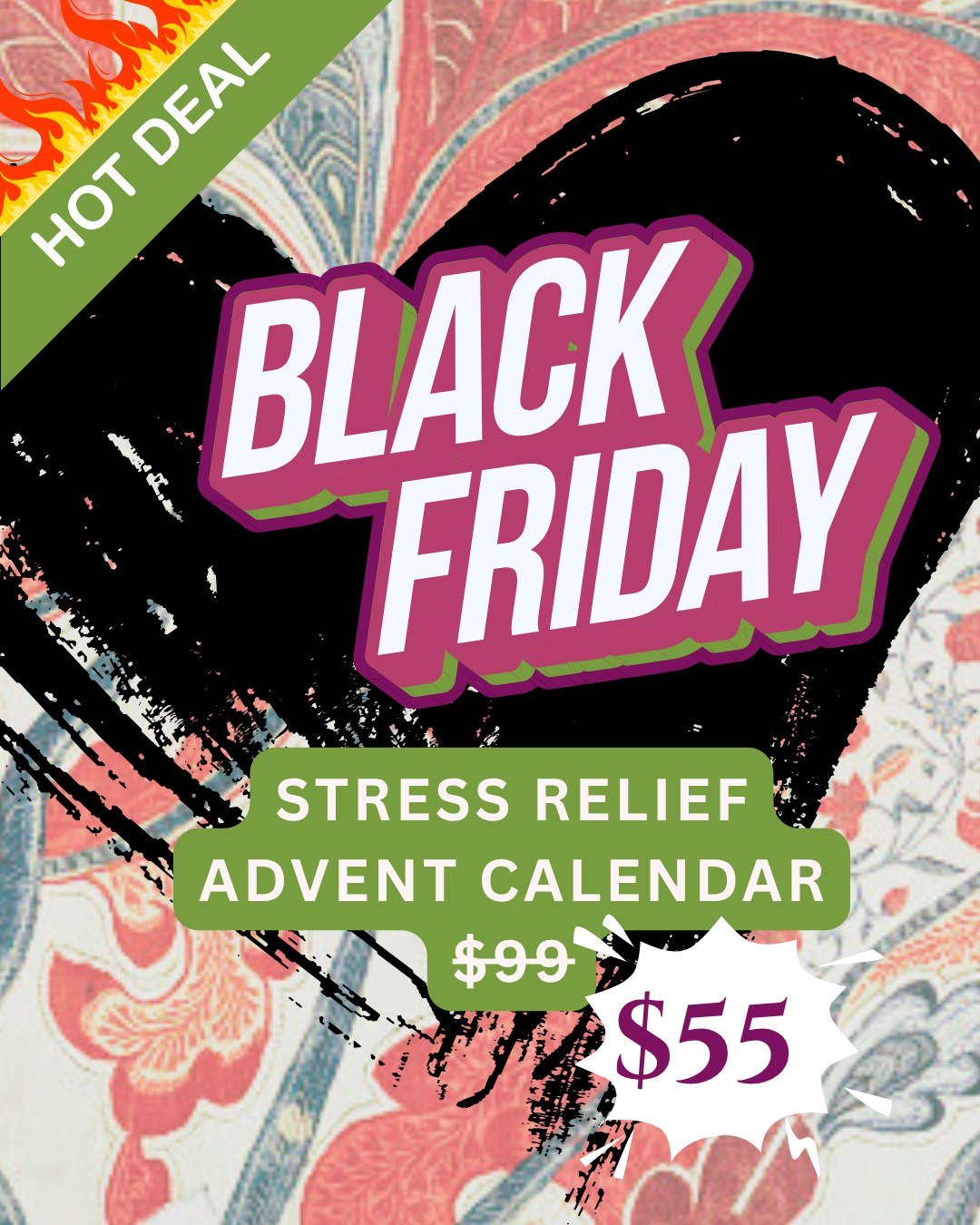 🚨 Hot deal alert! 🚨 12 Days of Holiday Calm advent calendar $55 this week only! 

11/24 - 11/30/25 while supplies last

A thoughtful gift for anyone on your list who could use a few (12 to be exact) tools for stress management, packaged beautifully