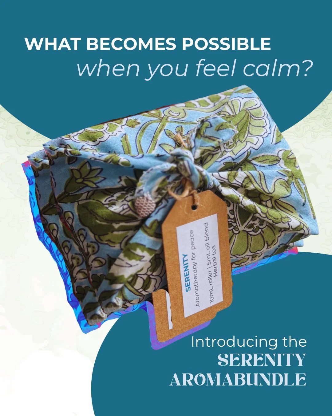 Serenity now! (IYKYK) 😄 Meet the Serenity Aromabundle 💖 a collection of aromatic goodies that target natural stress management, helping you manage your day instead of it managing you.

What does the ability to manage stress give you?
➡ A cascade of
