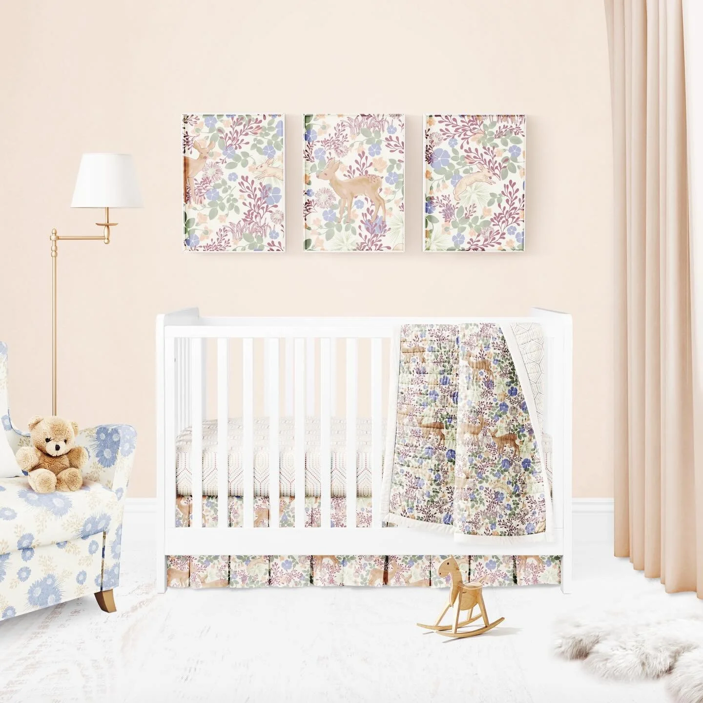 Having fun envisioning how this collection might come to life beyond the pattern tiles ✨ I especially love the lighter colorway for kids and nursery.
The Bloom Below, my first collection with @studio_e_fabrics.

#textiledesign #nurserydecor  #modernt