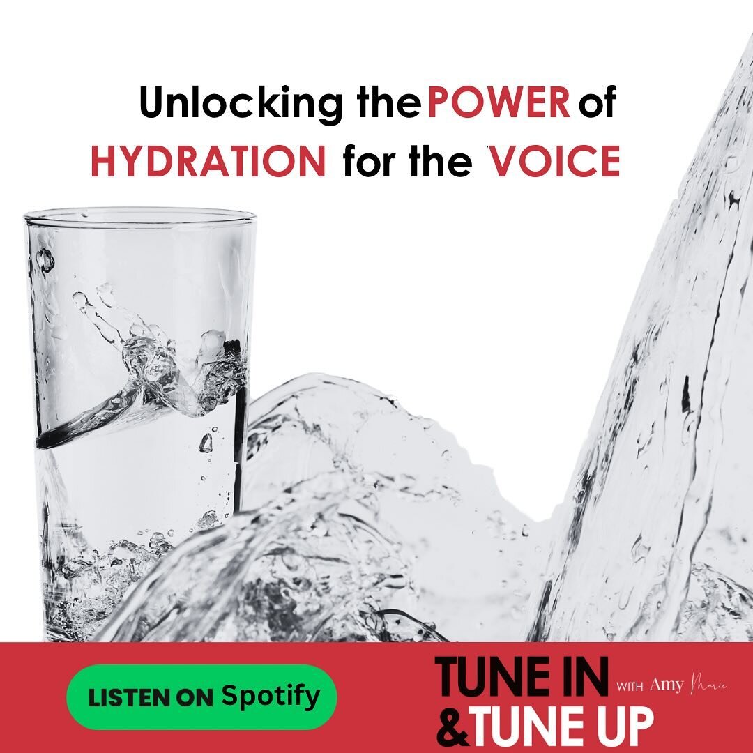 Step into the world of optimal vocal performance with the latest episode of &lsquo;Tune In &amp; Tune Up.&rsquo; See my bio for the link to the podcast or jump on Spotify and search &ldquo;Tune in and Tune up&rdquo;. Join me, Amy, as we quench your t