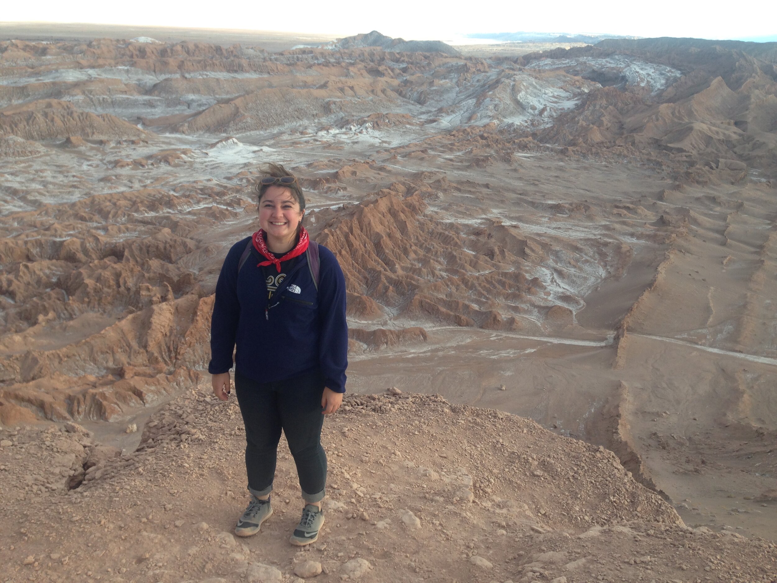 Valle de la Luna in the Atacama Desert, Chile