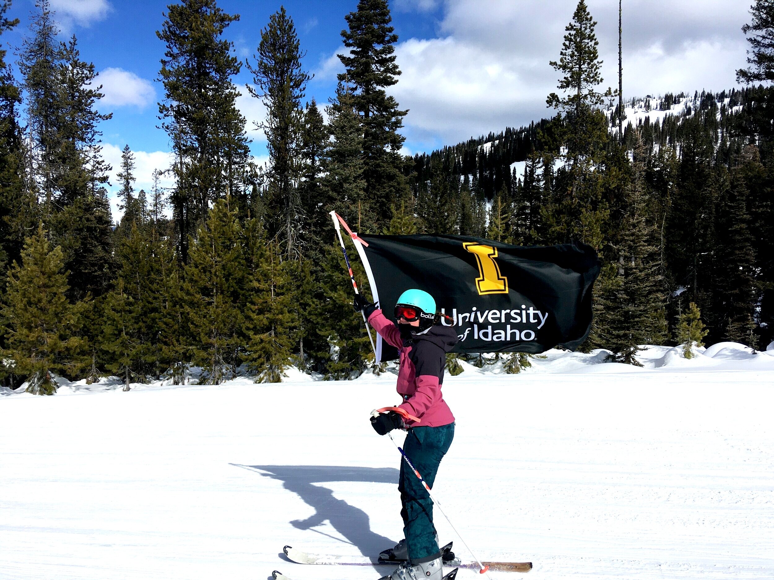Skiing at Vandal Ski Day at Brundage Mtn. in McCall, ID
