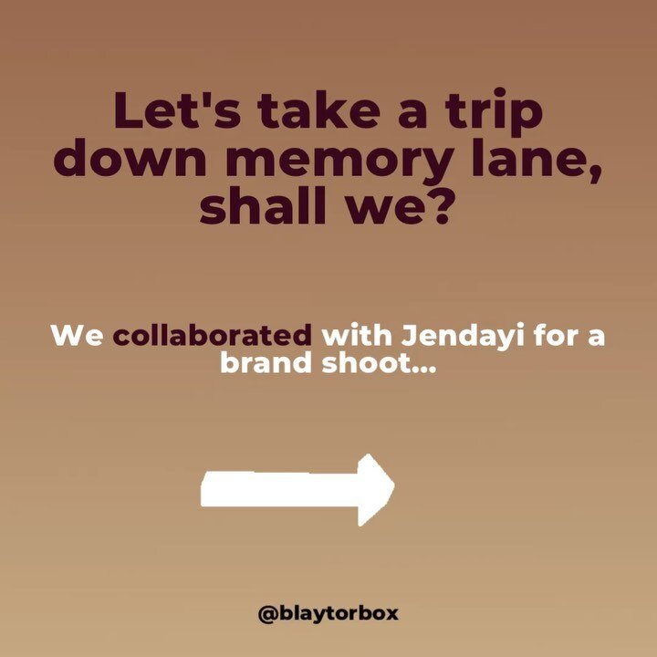 Moral of the story: collaboration is 🔑.

PS: Jendayi will bring out the best in you. She&rsquo;s in the DMV area and one of the founding Blaytors in the app. 

#blaytor #blaytorbox #blackcreators #blackownedbusiness #blackexcellence #blackphotograph