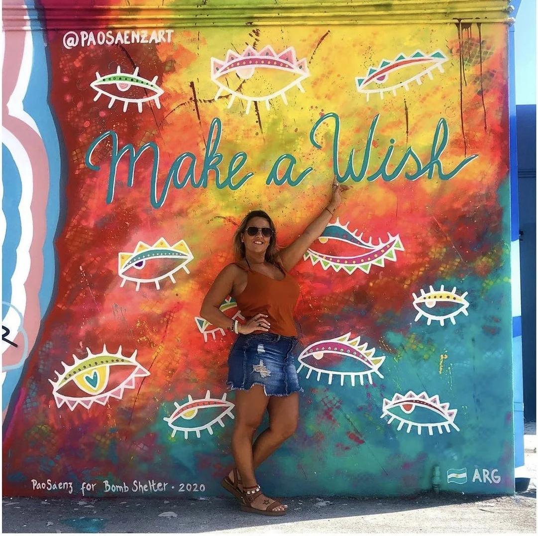 My first mural in Wynwood, Miami — where it all began